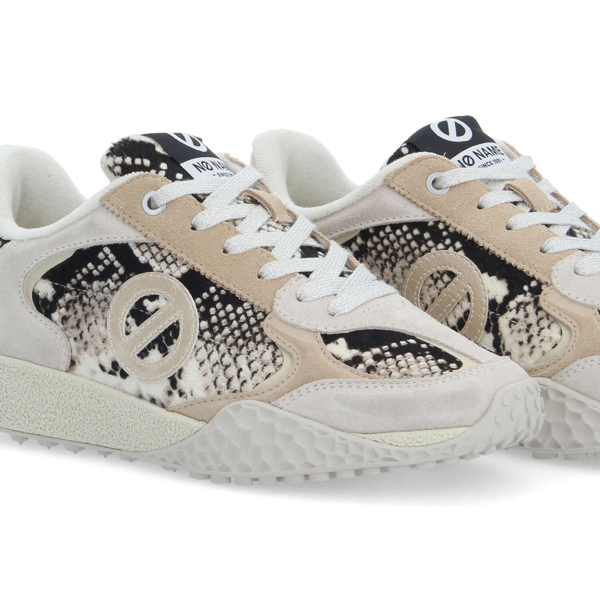 KATE SNEAKER W SNAKE KISS DOVE - Collier orné de Cristaux Swarovski® inclus blanc, NO NAME