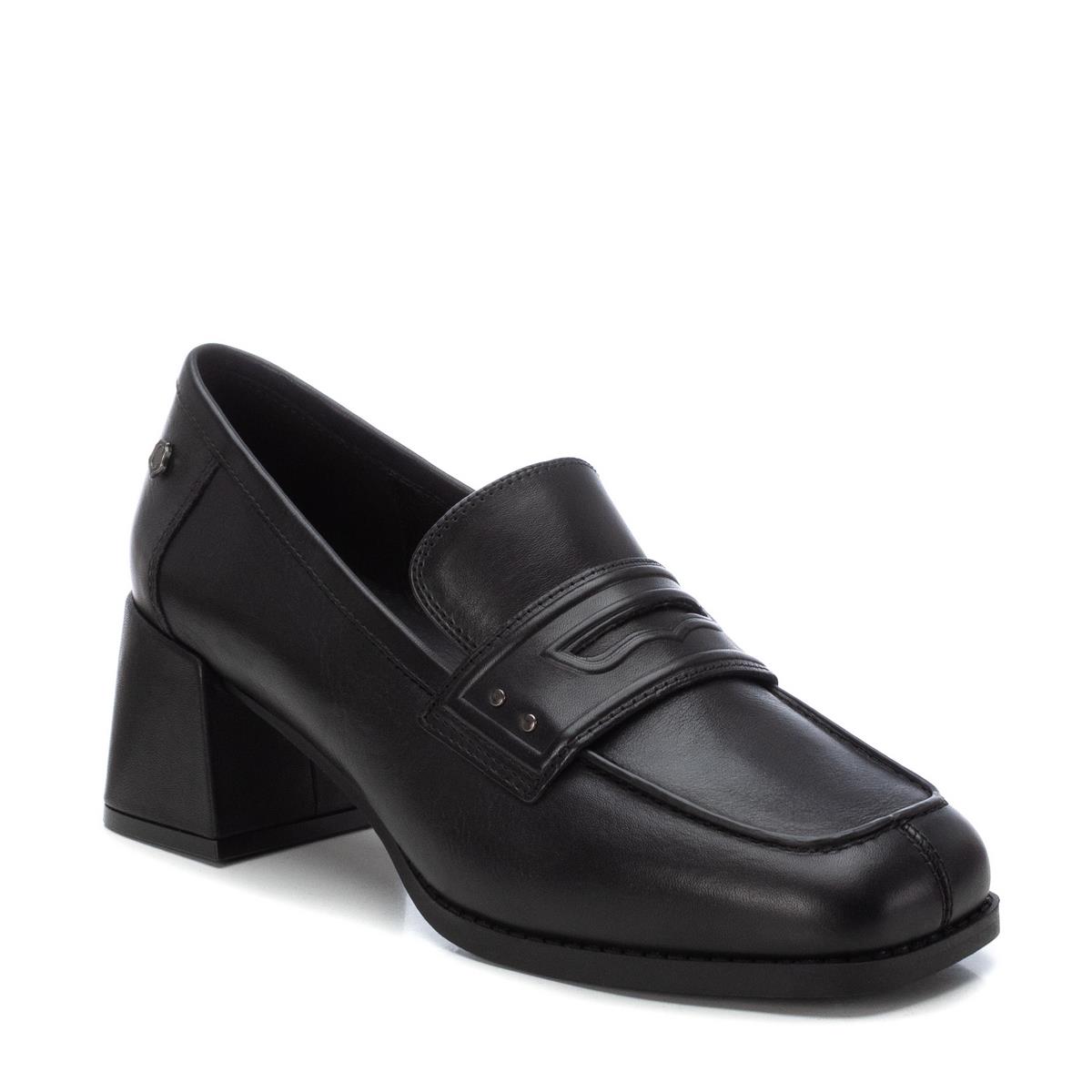 Chaussure Mocassin Talon Décontractée noir, CARMELA