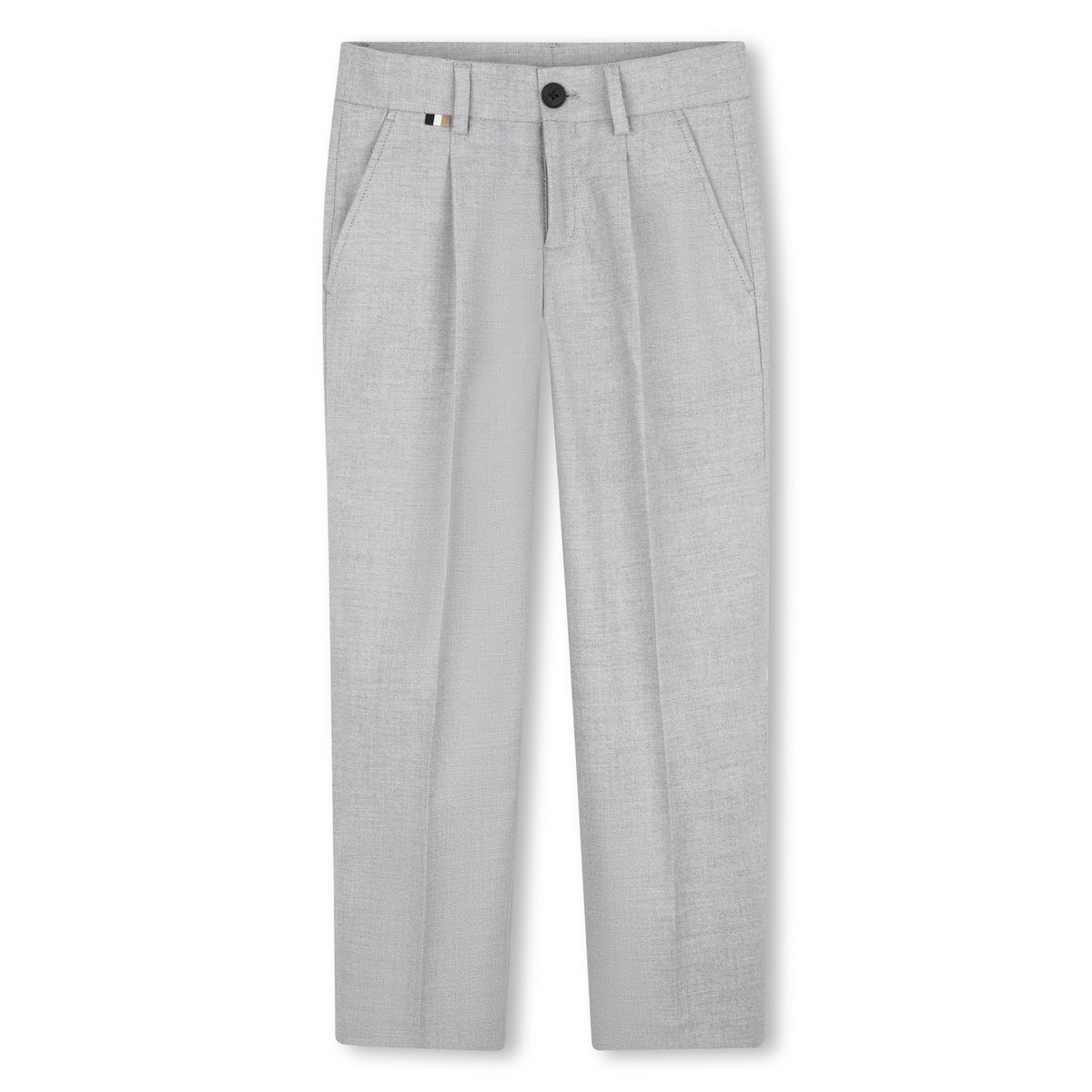 Pantalon de cérémonie gris, BOSS KIDSWEAR