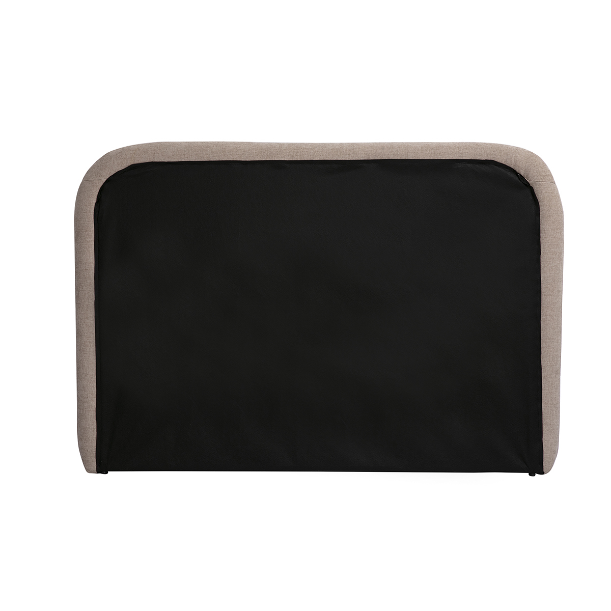 Tête de lit en tissu effet velours texturé beige L169 cm ALANIS beige, MILIBOO