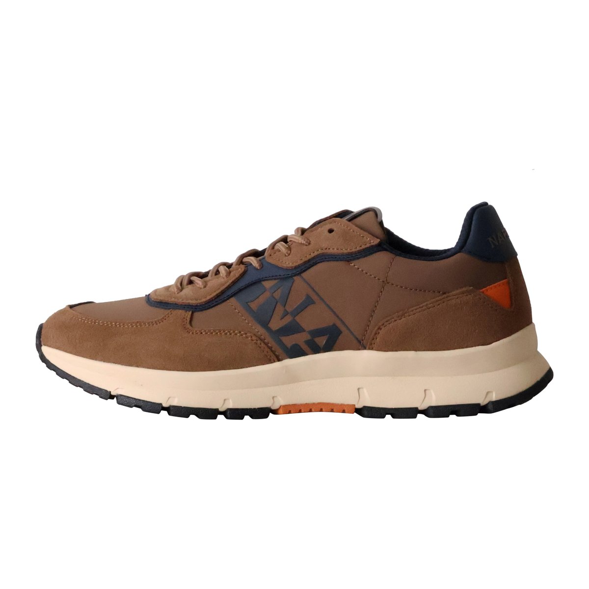 Basket Basse Cuir marron, NAPAPIJRI