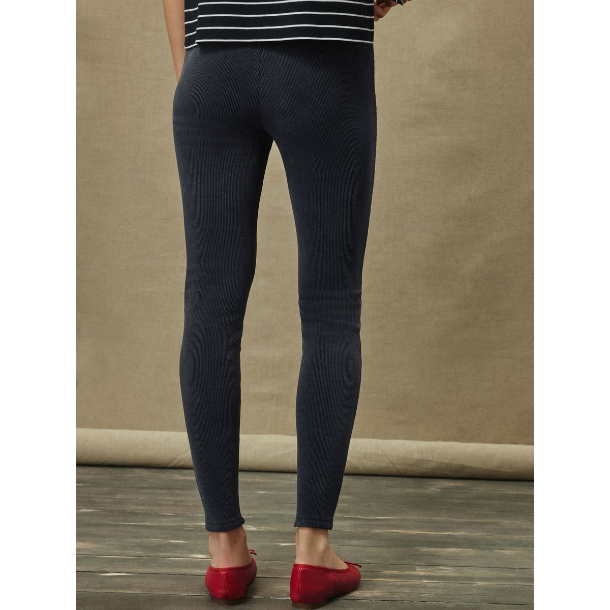 Legging en velours côtelé gris, NEXT