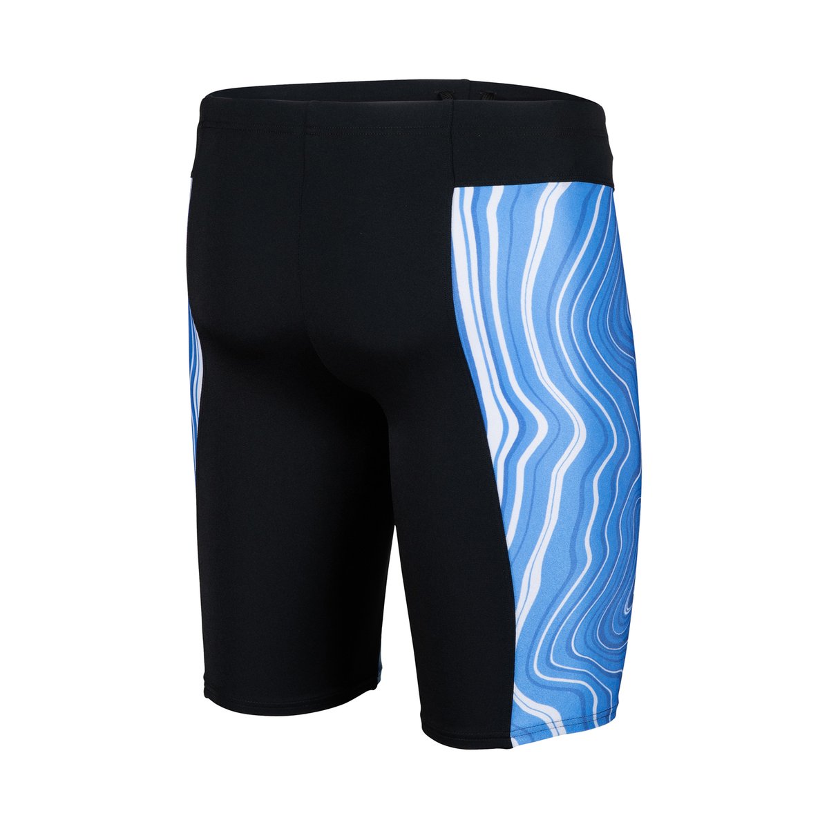 Jammer de bain Marbled black-royal multi, ARENA