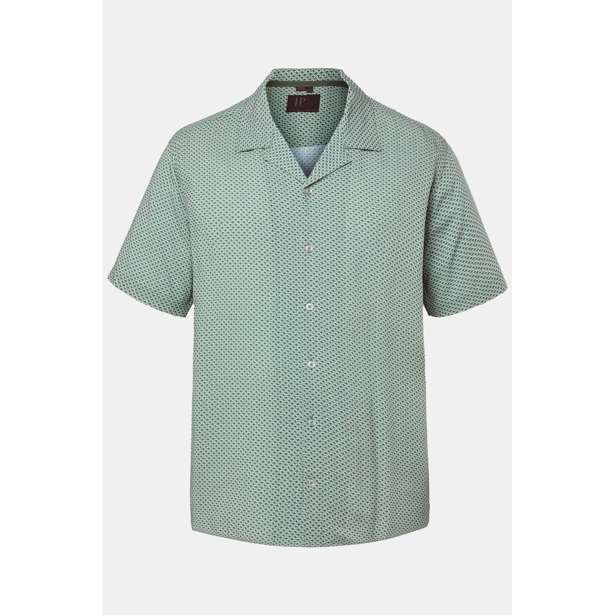 Chemise dans un imprimé all-over vert foncé, JP1880
