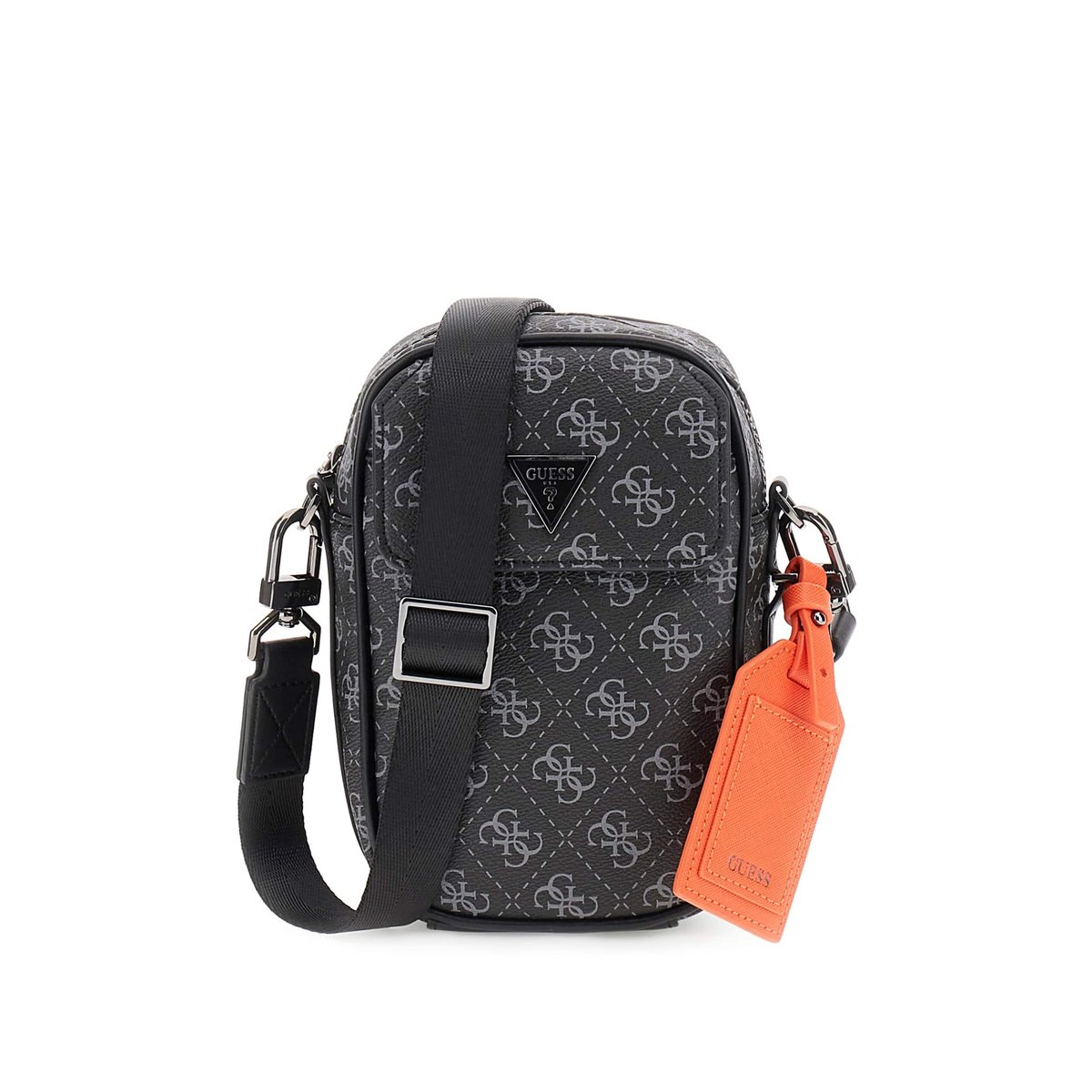 Mini Sac À Bandoulière Milano Logo 4G noir, GUESS