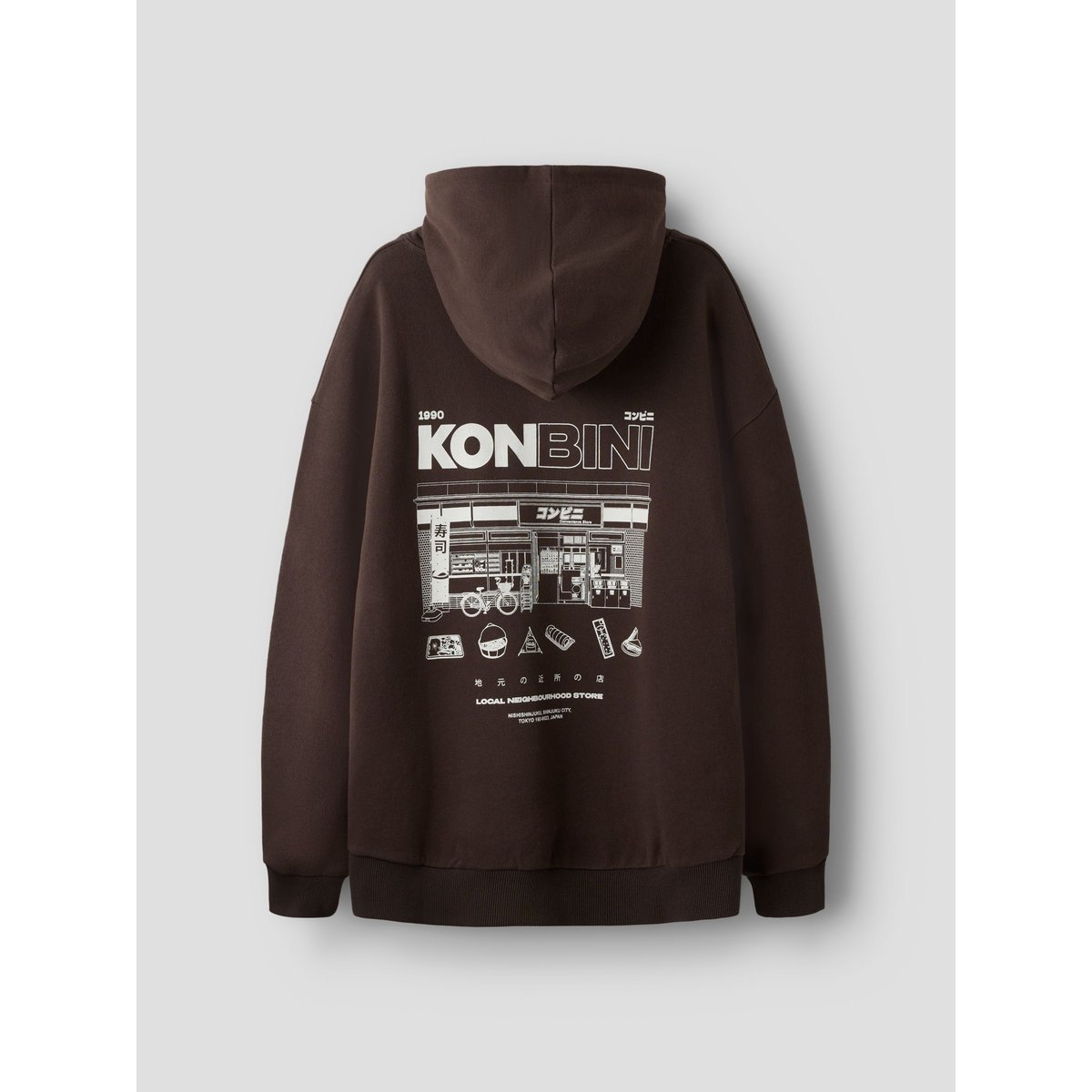 Sweat À Capuche marron - delicioso1, NAME IT