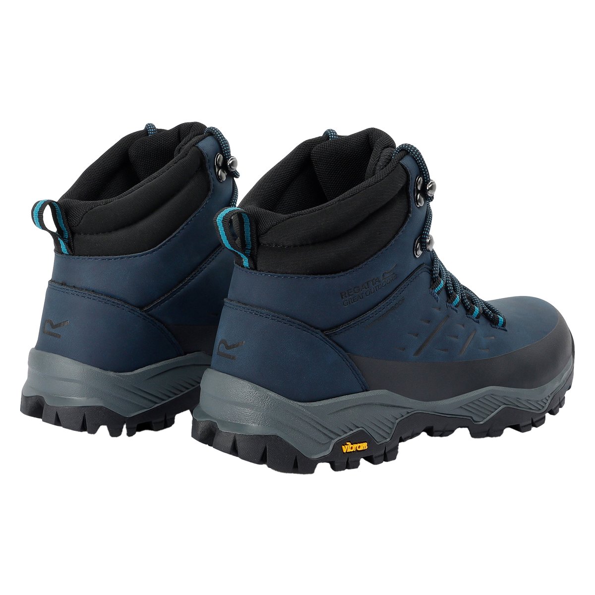 Bottines de marche BLAKE bleu marine / bleu gris, REGATTA