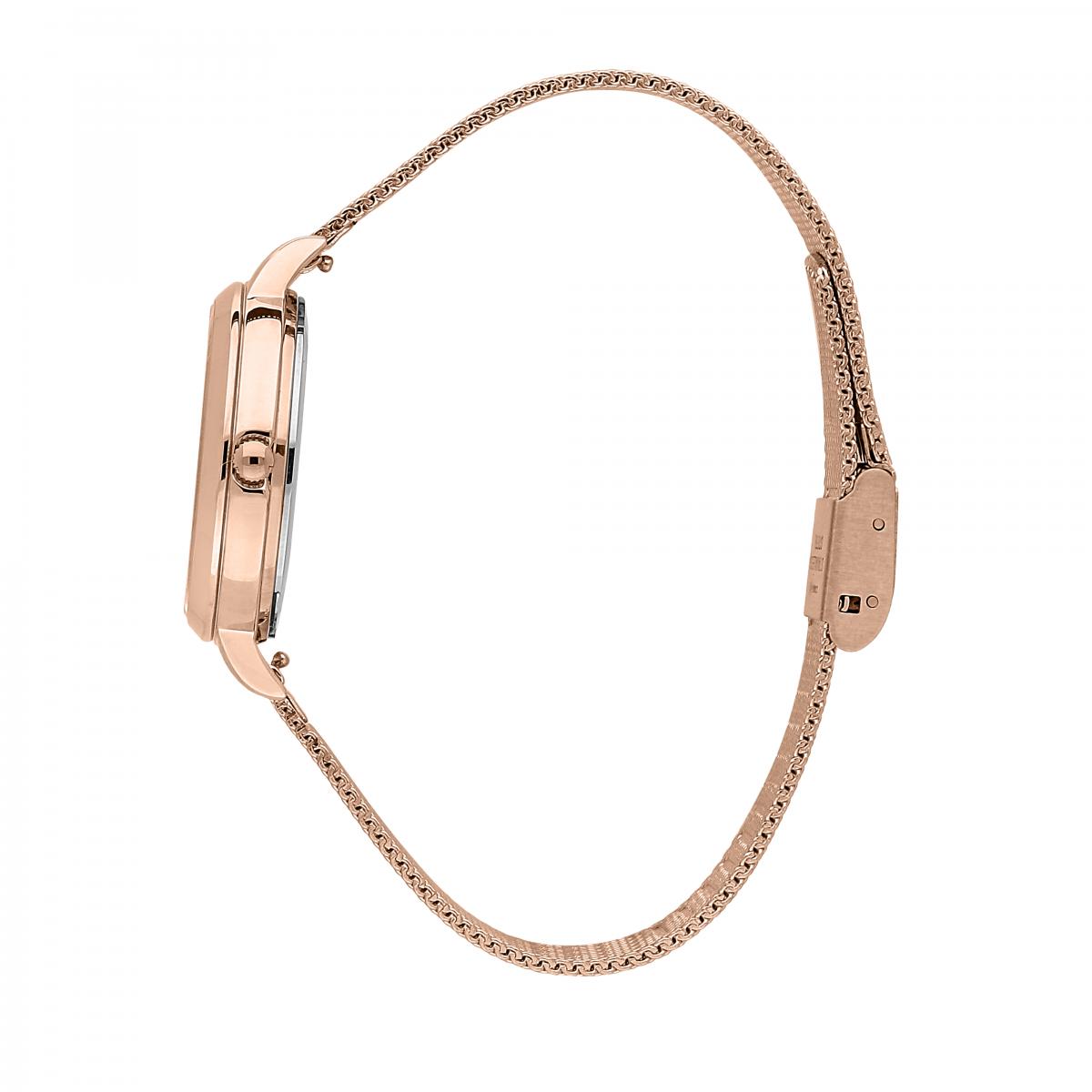 Montre Analogique En Acier Amourette or rose, OUI & ME