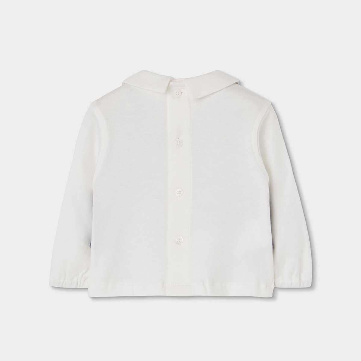 Ensemble bébé garçon maille à carreaux gris, BOBOLI