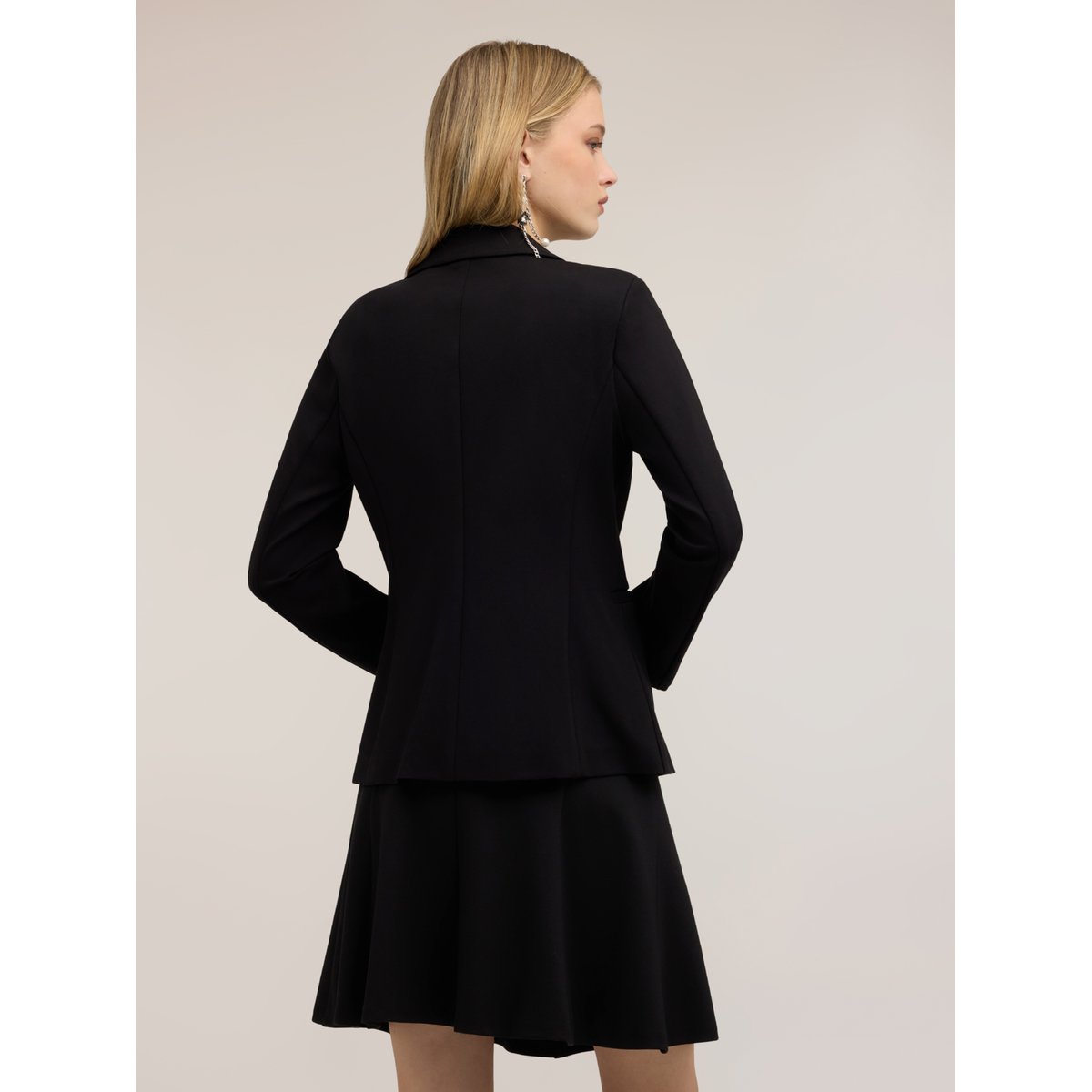 Blazer croisé noir, MOTIVI