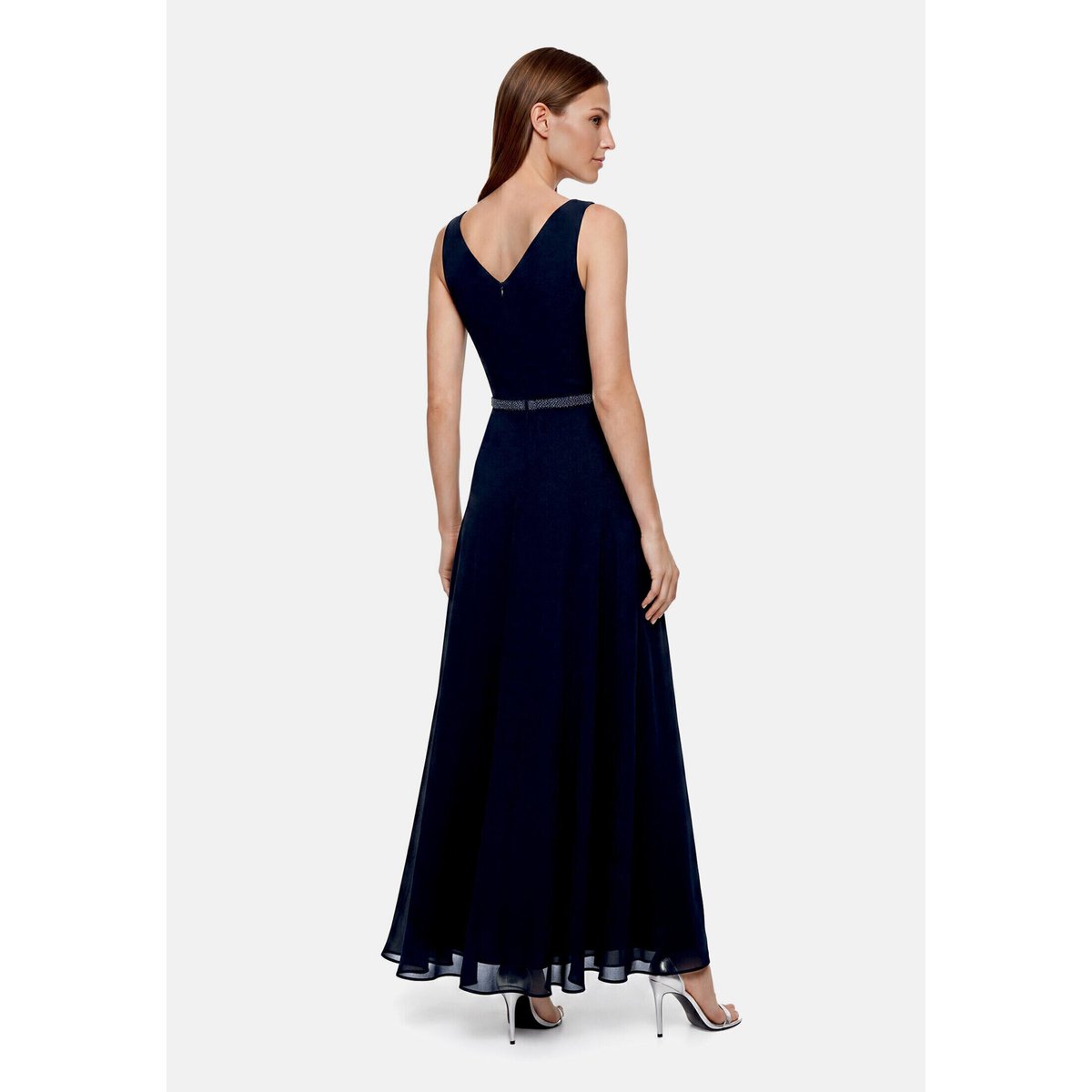 Robe de soirée à plis night sky, VERA MONT