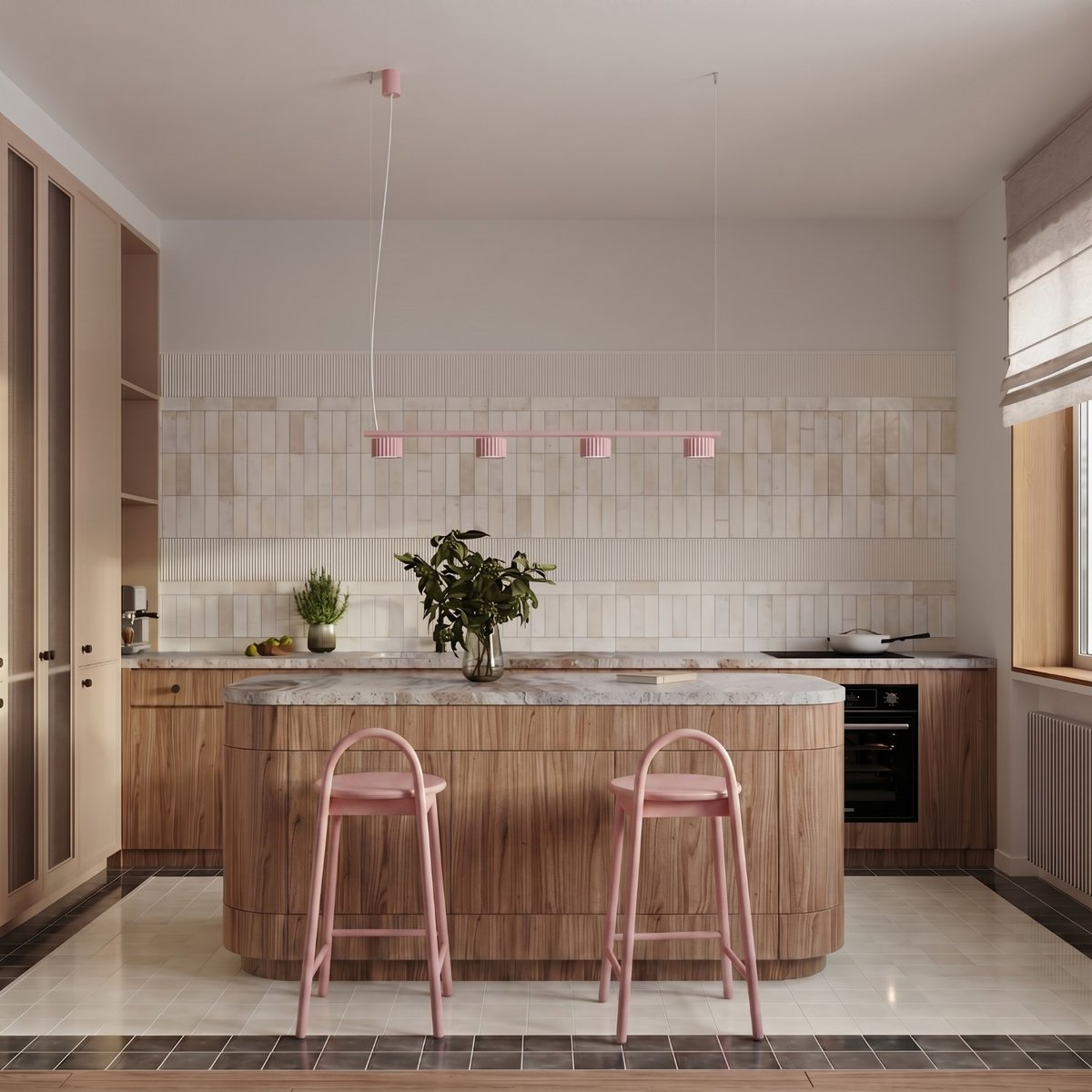 Lustre Aluminium Rose Gx53 4 AURA rose, EDEN