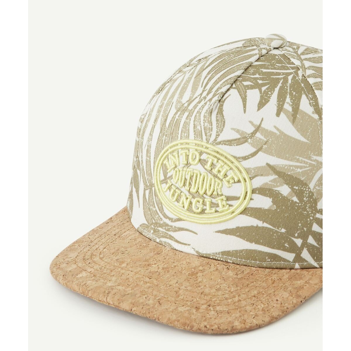 Cap green print, TAPE A L'OEIL