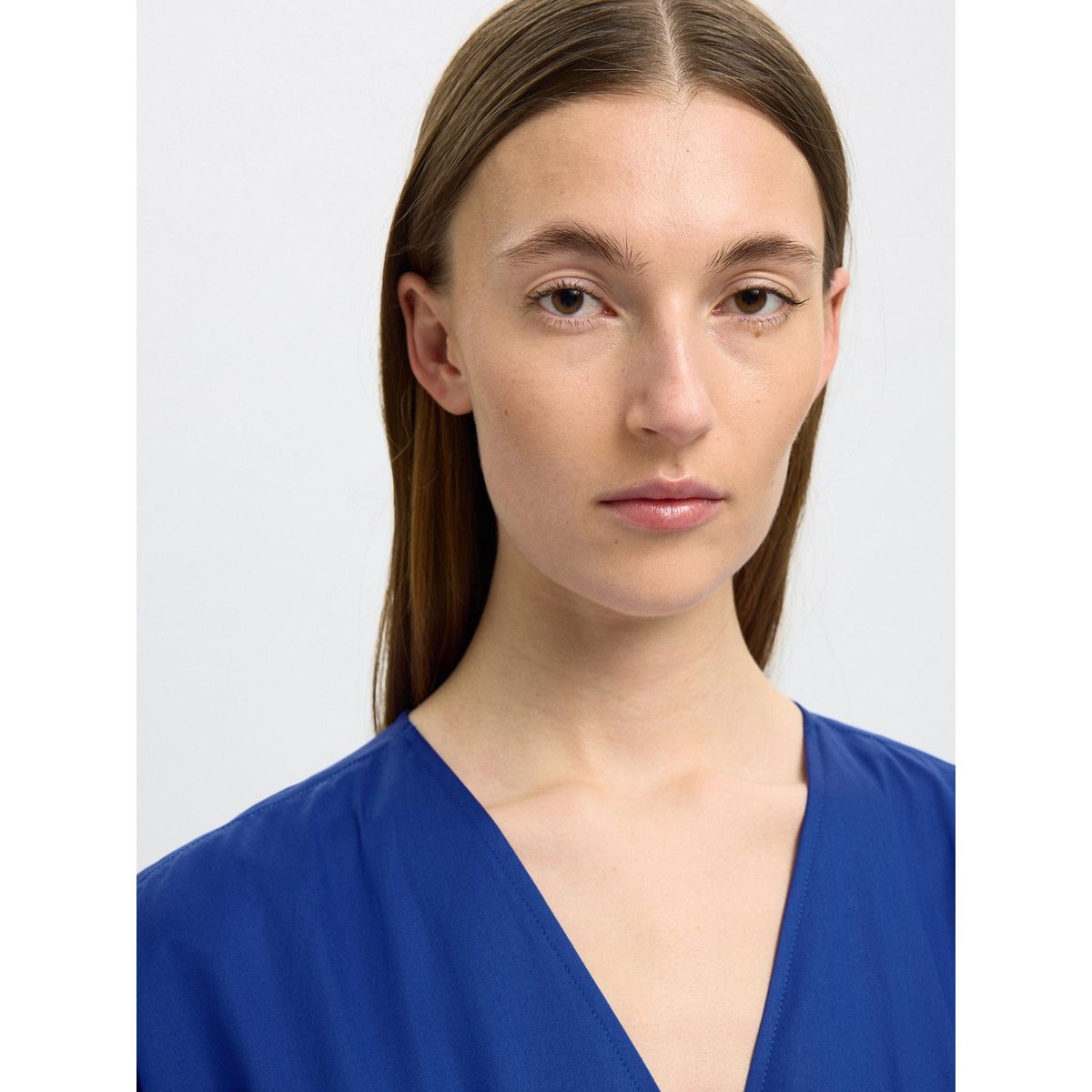 Robe Mi-Longue dazzling blue, SELECTED