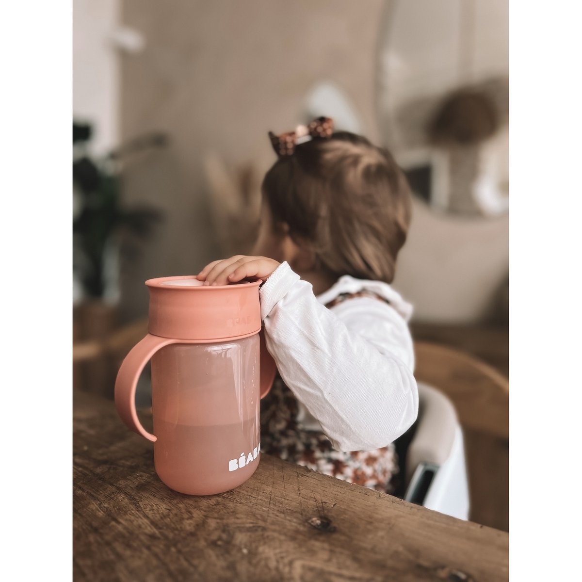 Tasse d’apprentissage 360° rose, BEABA