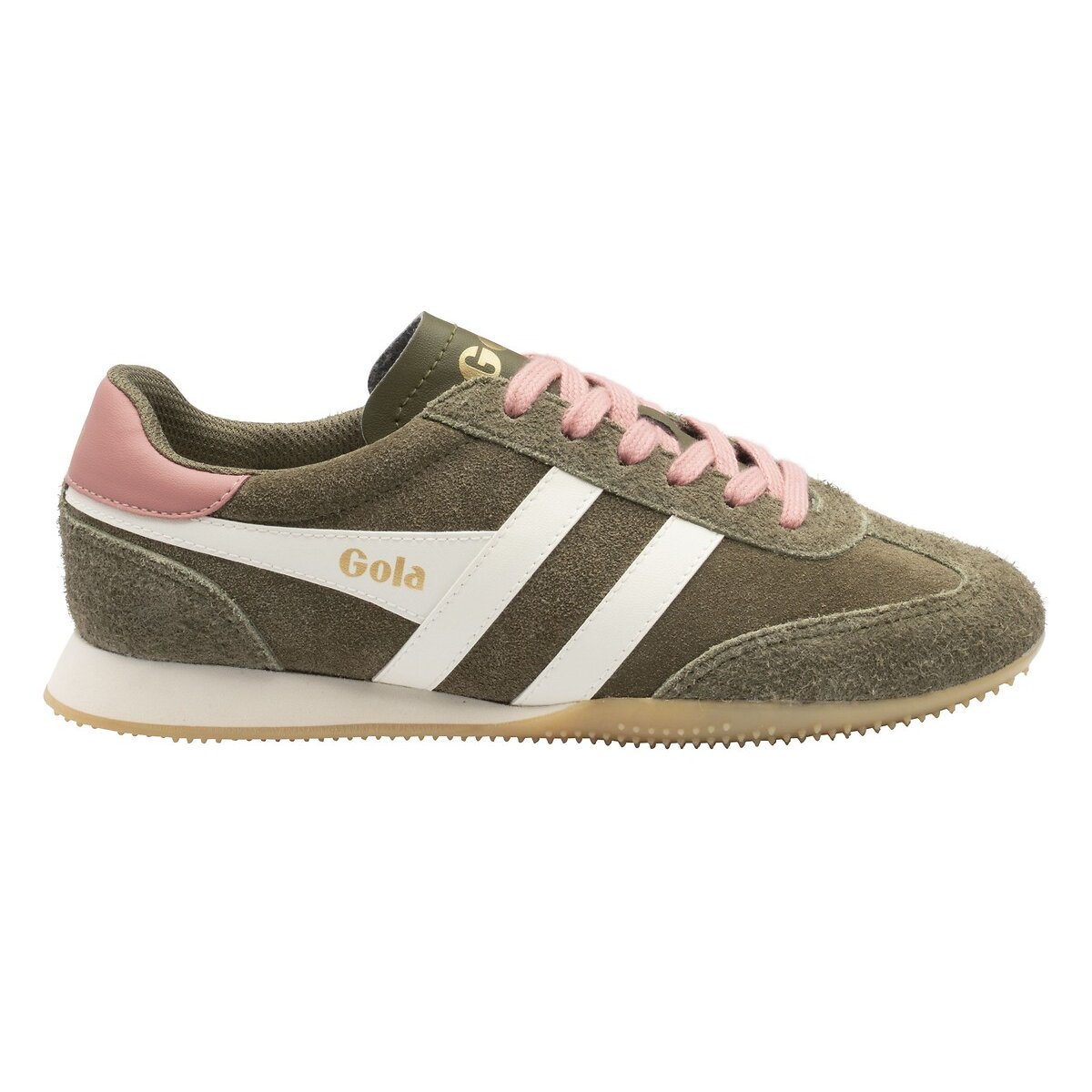 Baskets en cuir, SPRINTER SUEDE kaki, GOLA