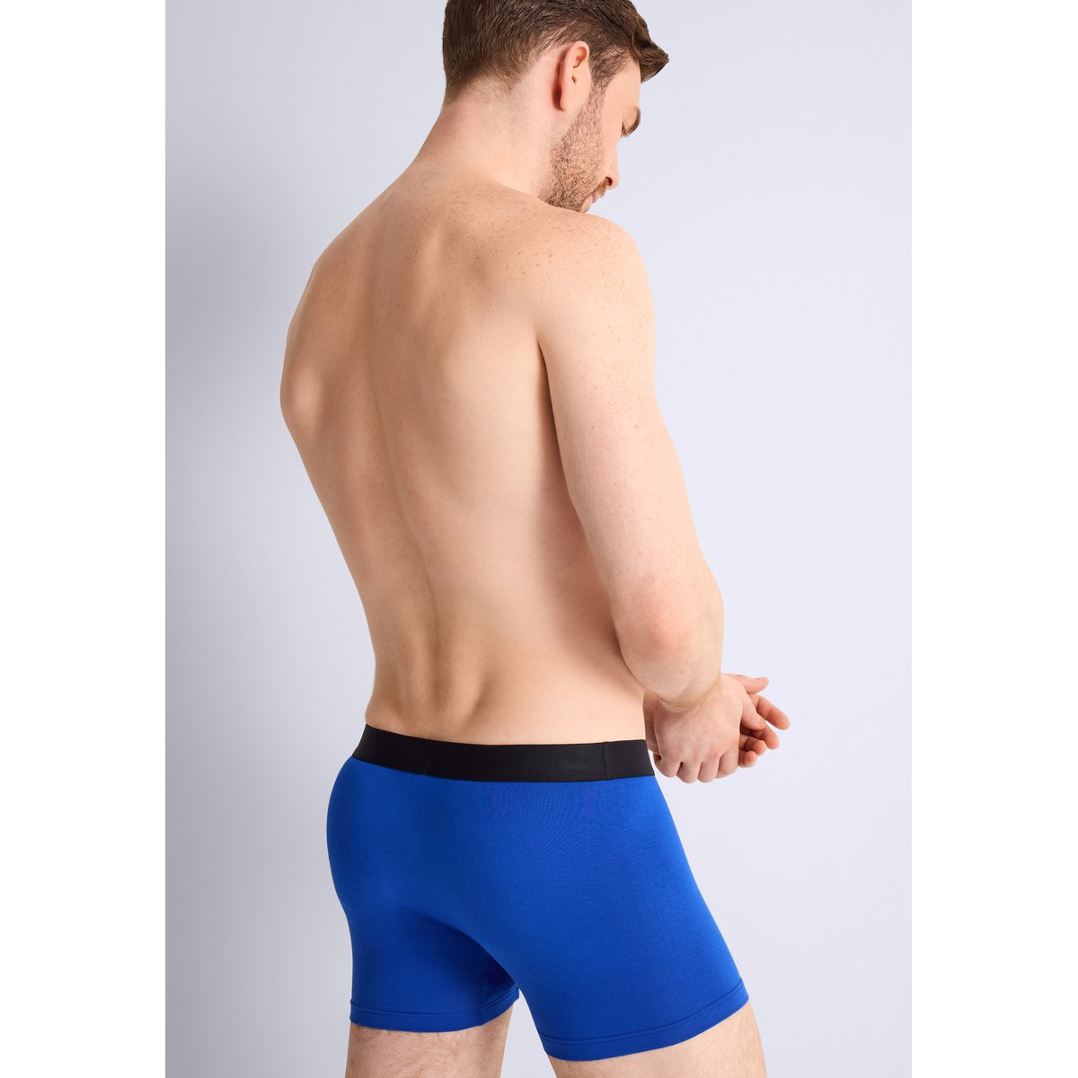 Boxer classique bleu, AUBADE