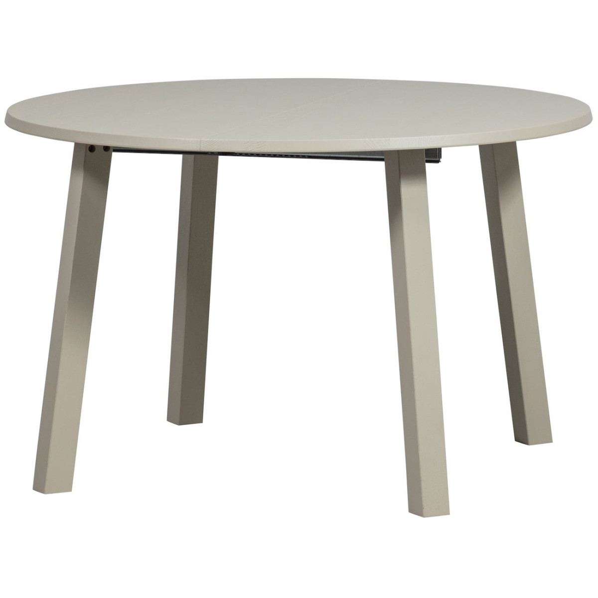 Table ronde extensible en chêne - JANNE perle, WOOOD