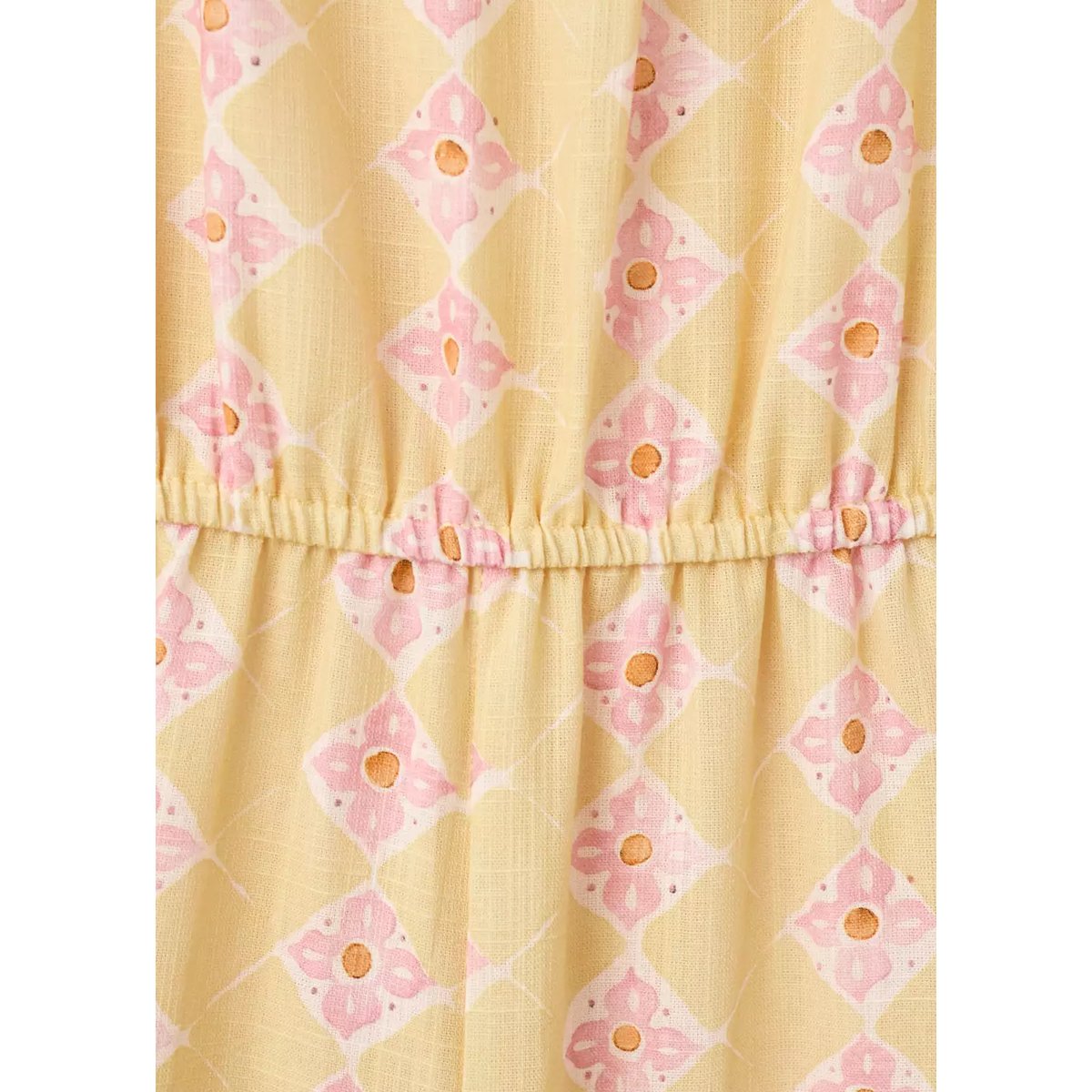 Combinaison imprimée jaune, MANGO KIDS