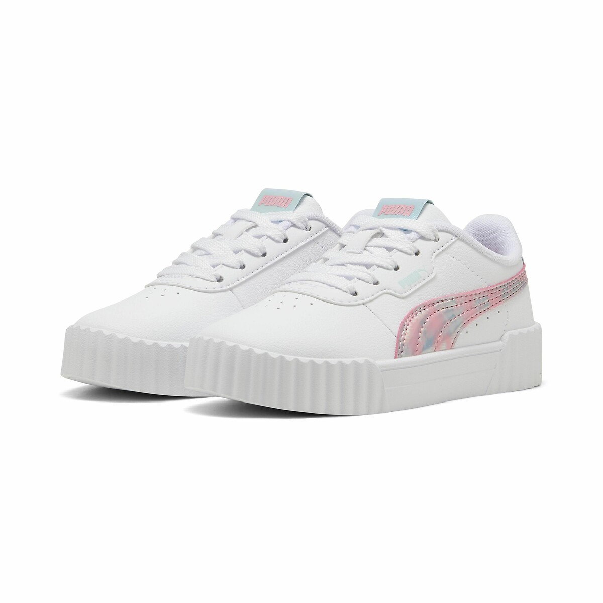 Kids Carina 3.0 Space Belle Trainers white/pink, PUMA
