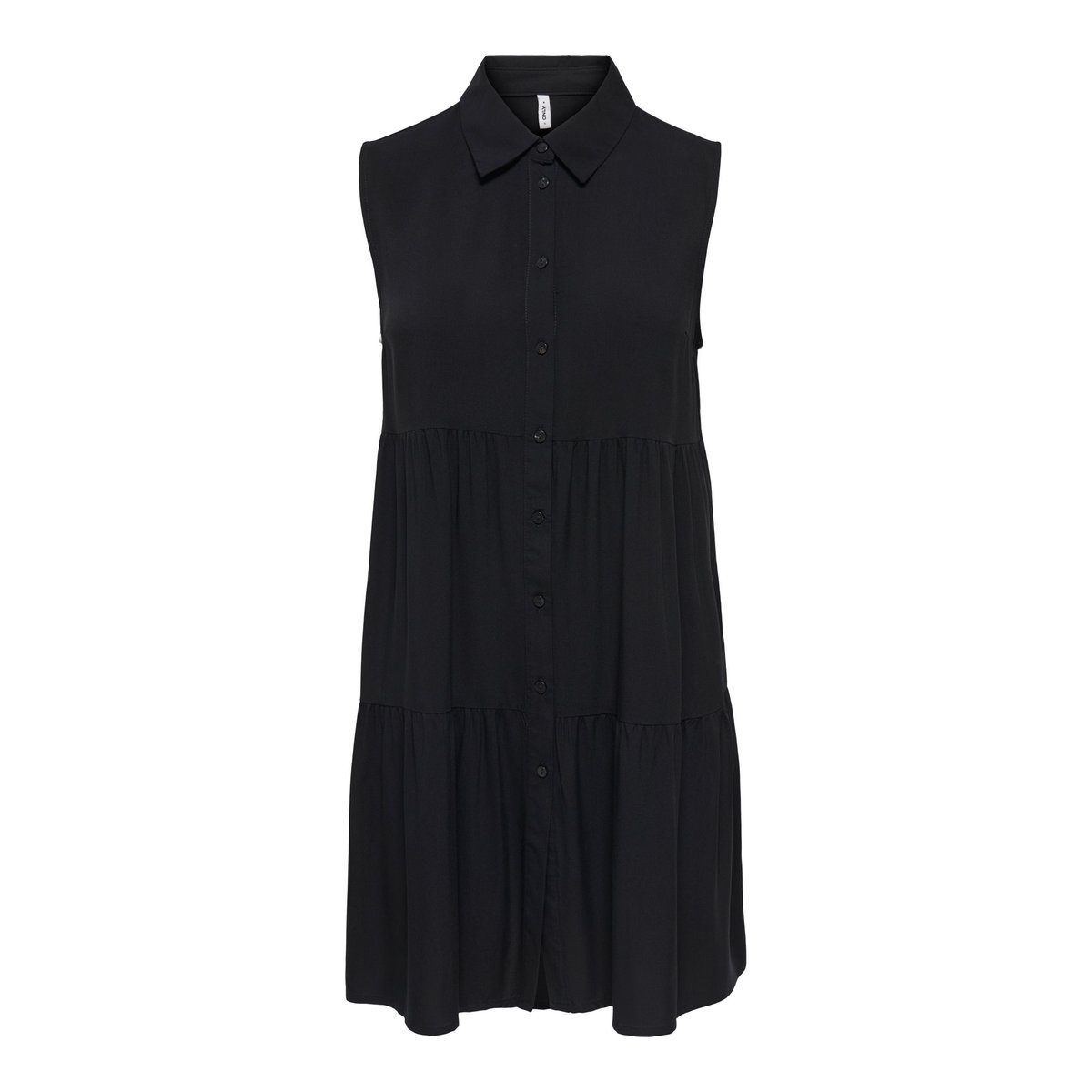 Robe Chemise black 1, ONLY