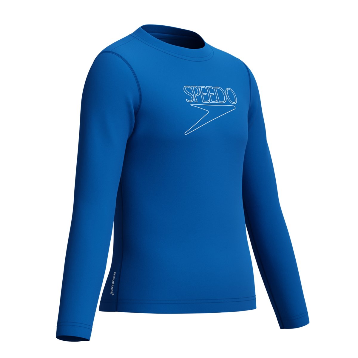 Haut de bain anti-irritation manches longues bleu, SPEEDO