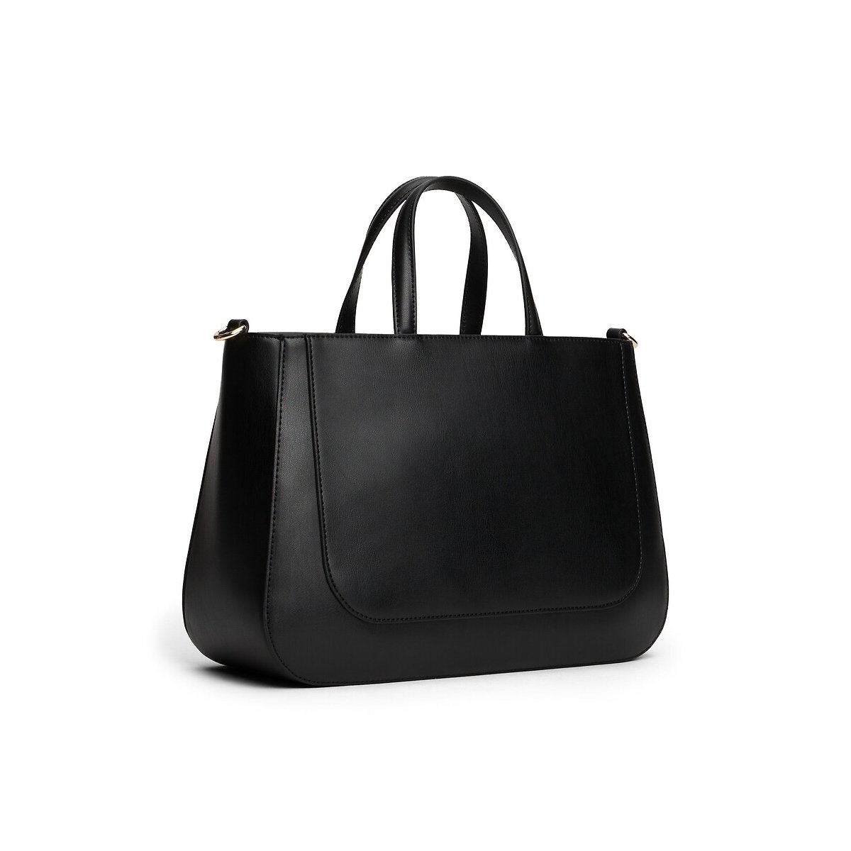 Borsa, TH GLAM SATCHEL nero , TOMMY HILFIGER
