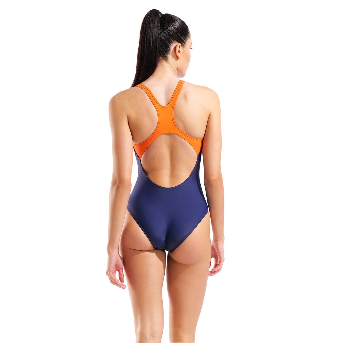 Maillot de natation 1 pièce SWIM PRO BACK MAXFIT bleu/orange, ARENA