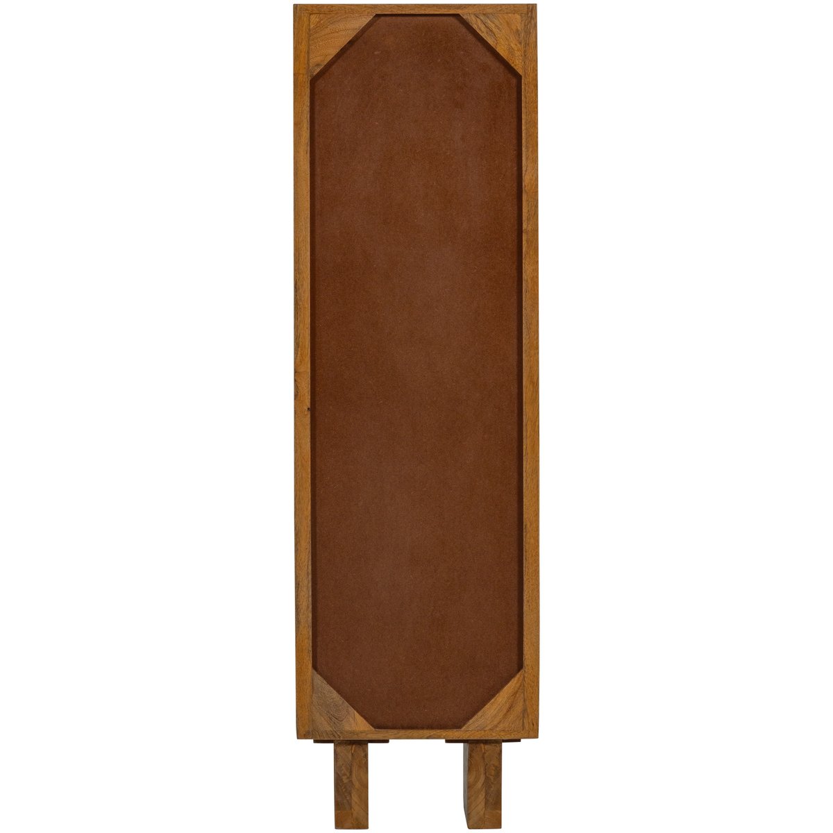 Armoire 1 porte en bois de manguier KELLA naturel, WOOOD