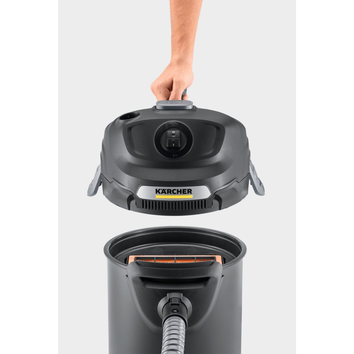 Aspirateur cendres AD2 noir, KARCHER
