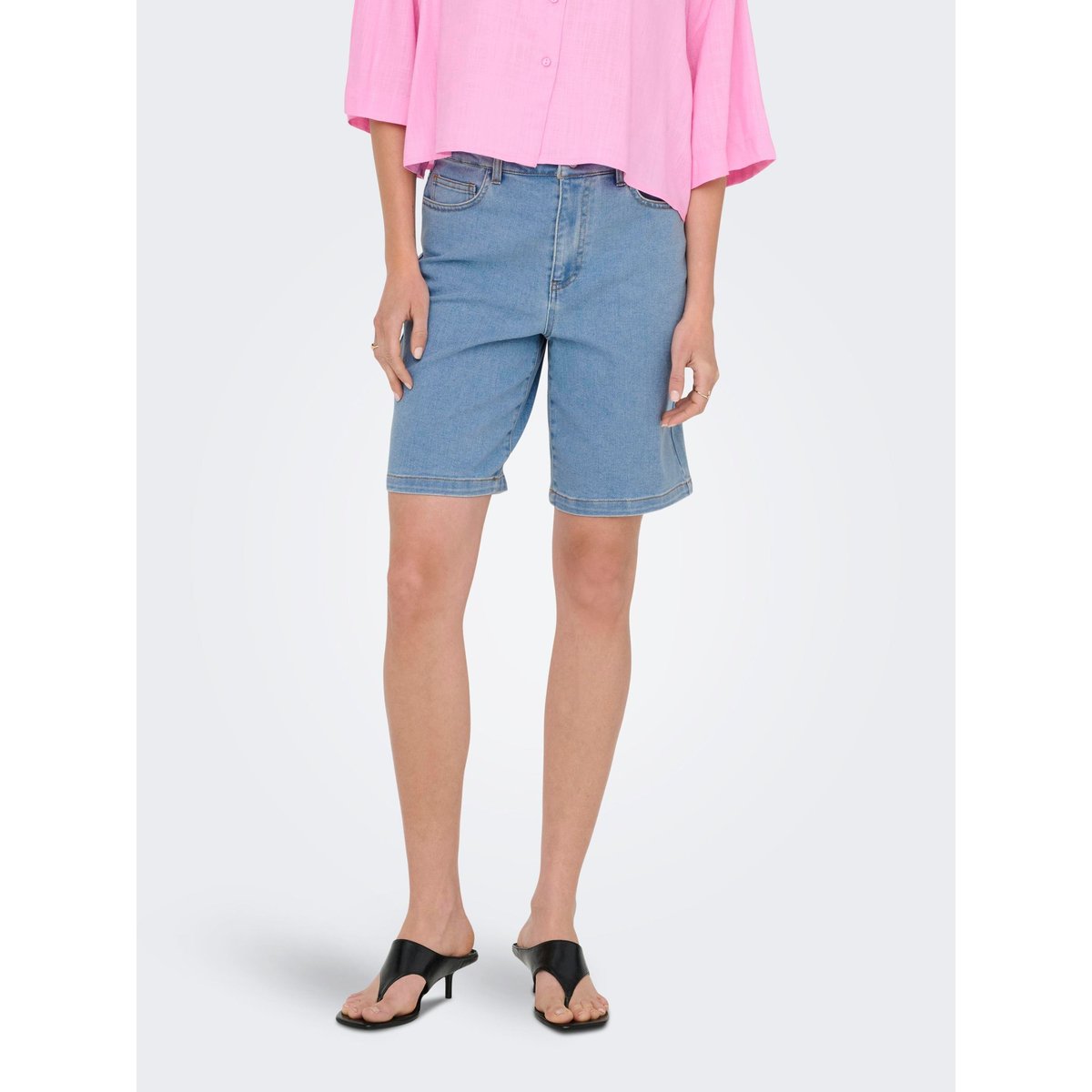 Bermuda light medium blue denim, ONLY