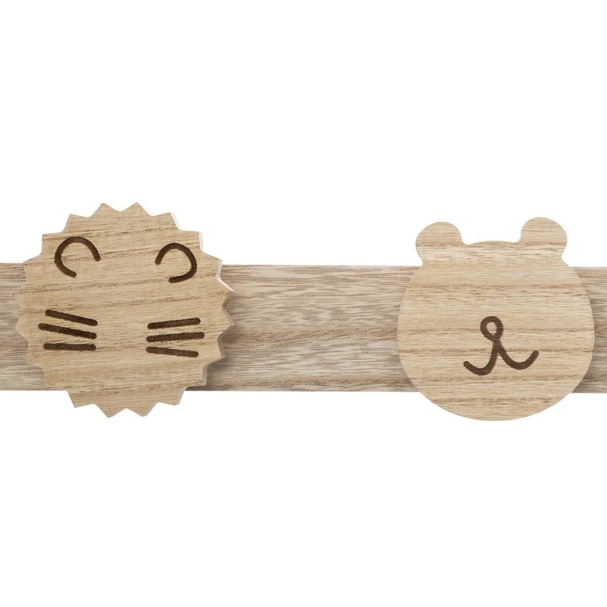 Patère bois Wild beige, ATMOSPHERA