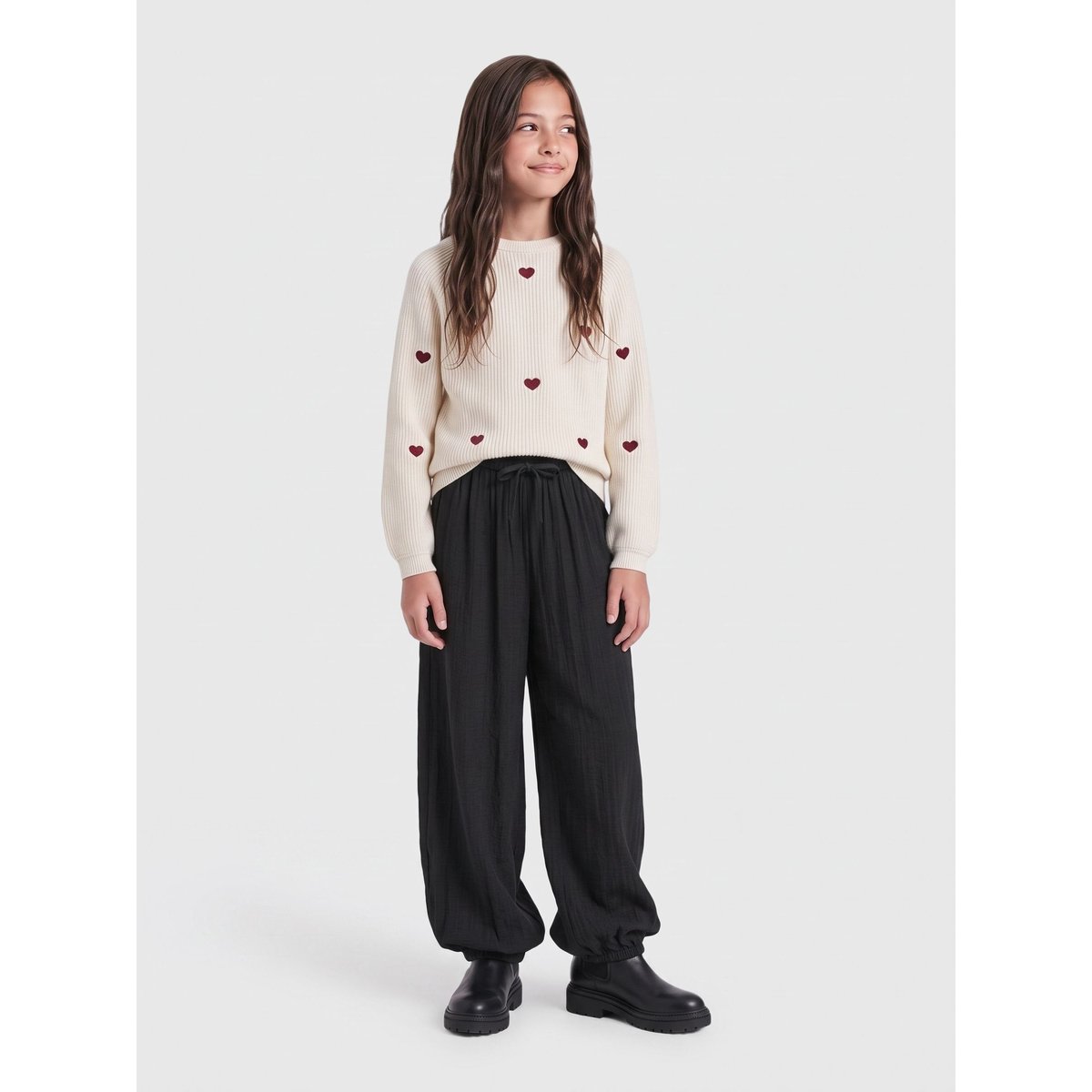 Pull En Maille beige - tofu 1, KIDS ONLY