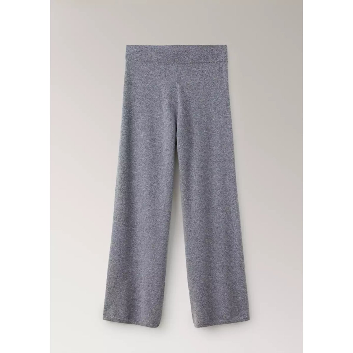 Pantalon 100 % cachemire gris, MANGO