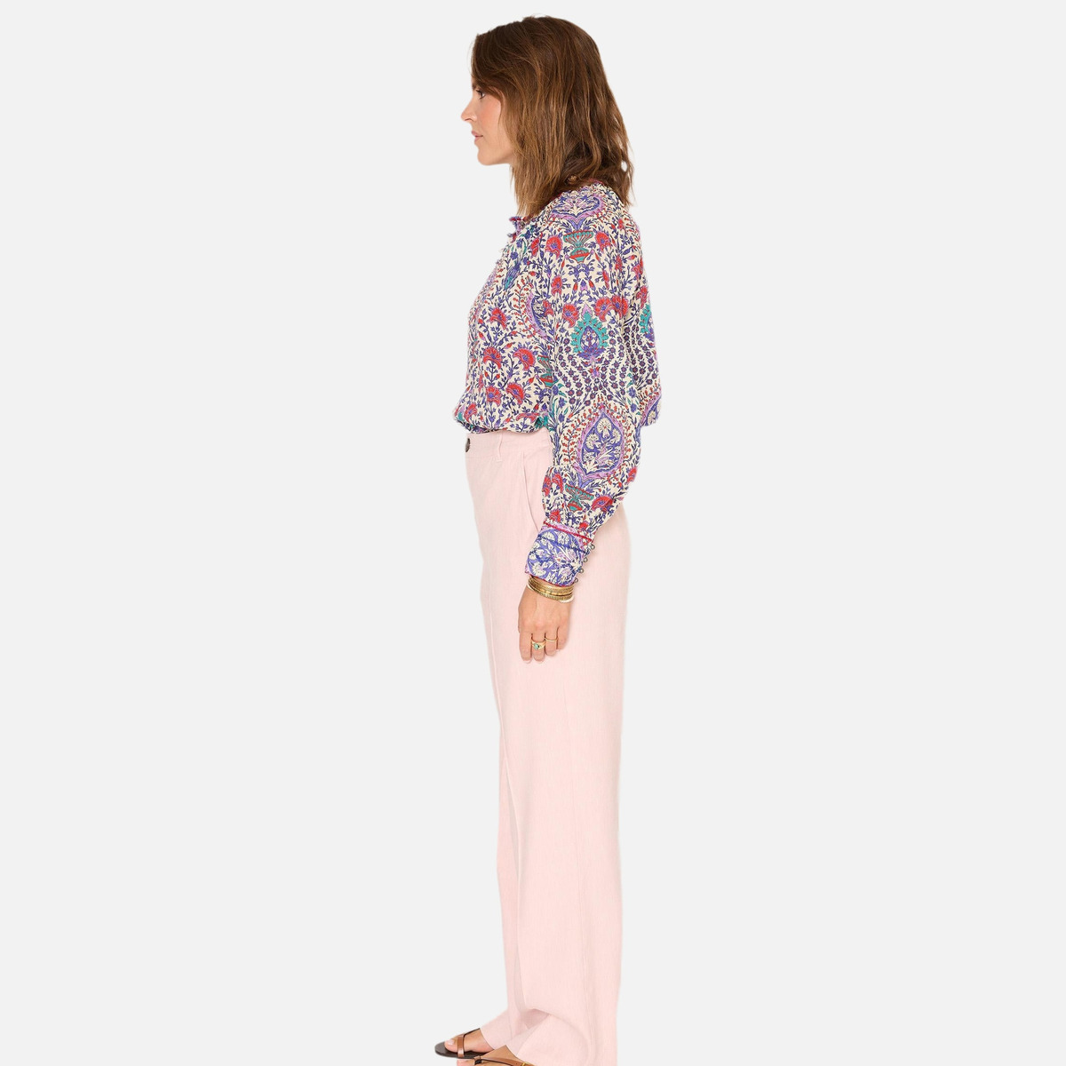 Pantalon PALITO 26s rose poudré, MKT STUDIO