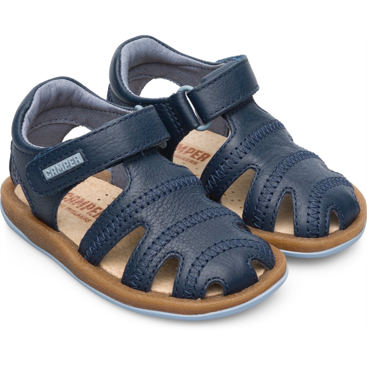 Sandales Cuir Bicho bleu, CAMPER