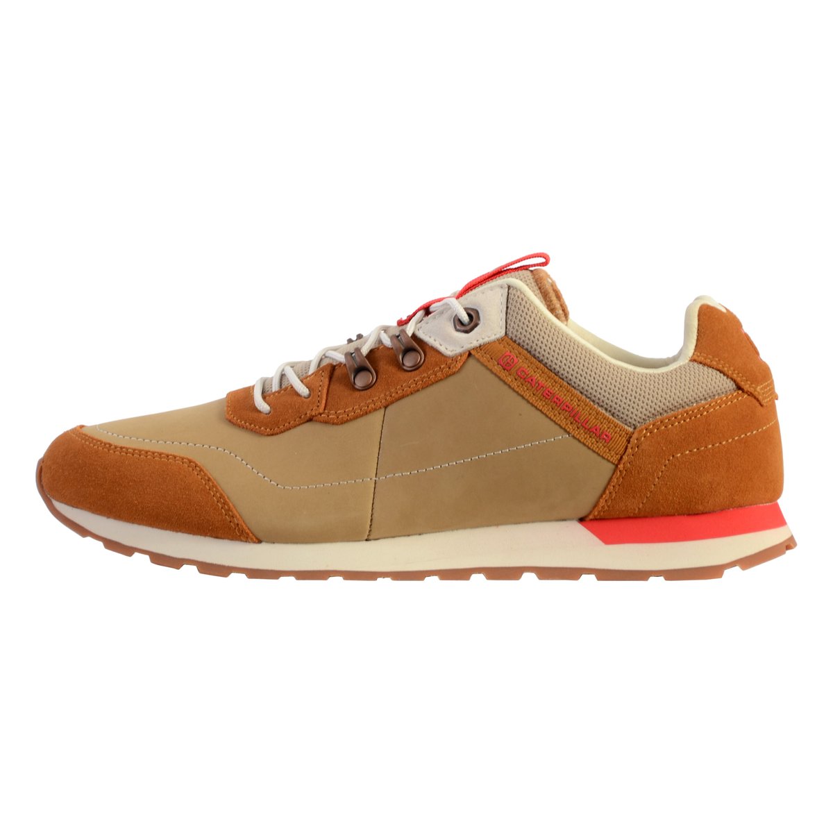 Sneakers cuir nubuck terre, CATERPILLAR