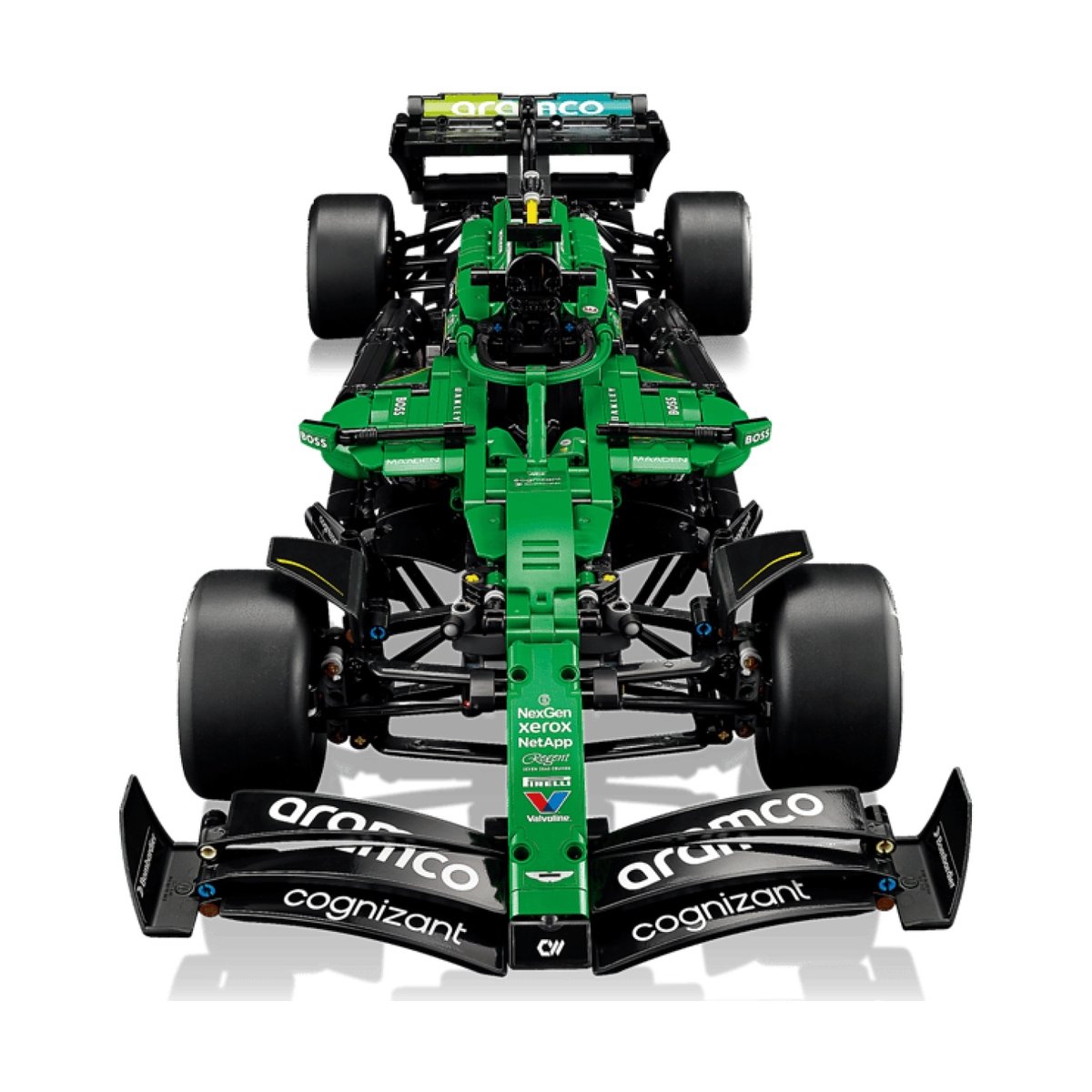 Voiture Aston Martin Aramco AMR25 F1 multicolore, LEGO