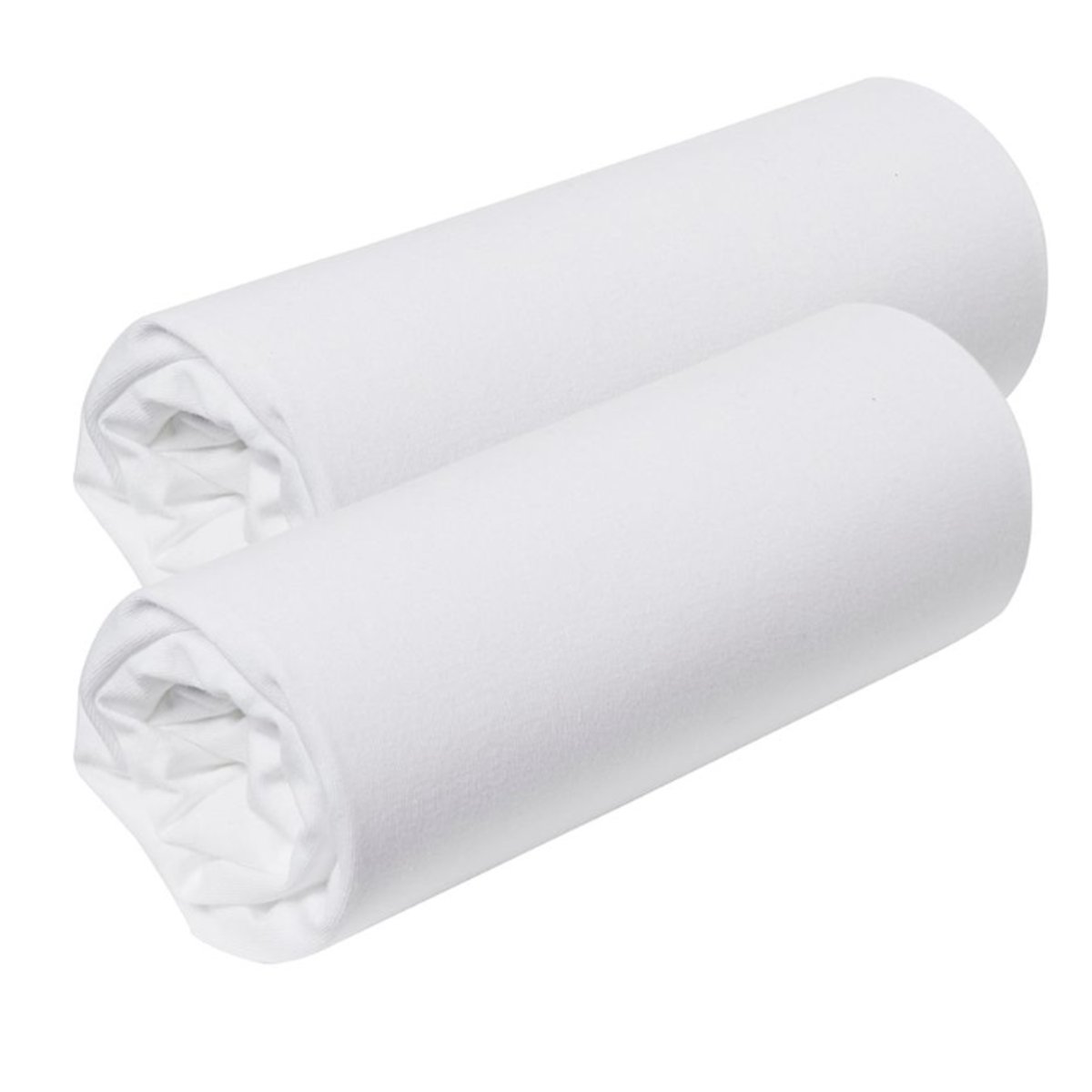 Lot de 2 Alèses 60x120 cm - En coton Biologique blanc, PREMIERS MOMENTS