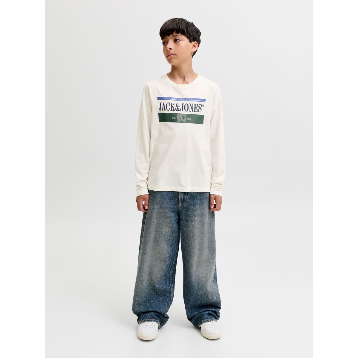 T-Shirt snow white, JACK & JONES JUNIOR