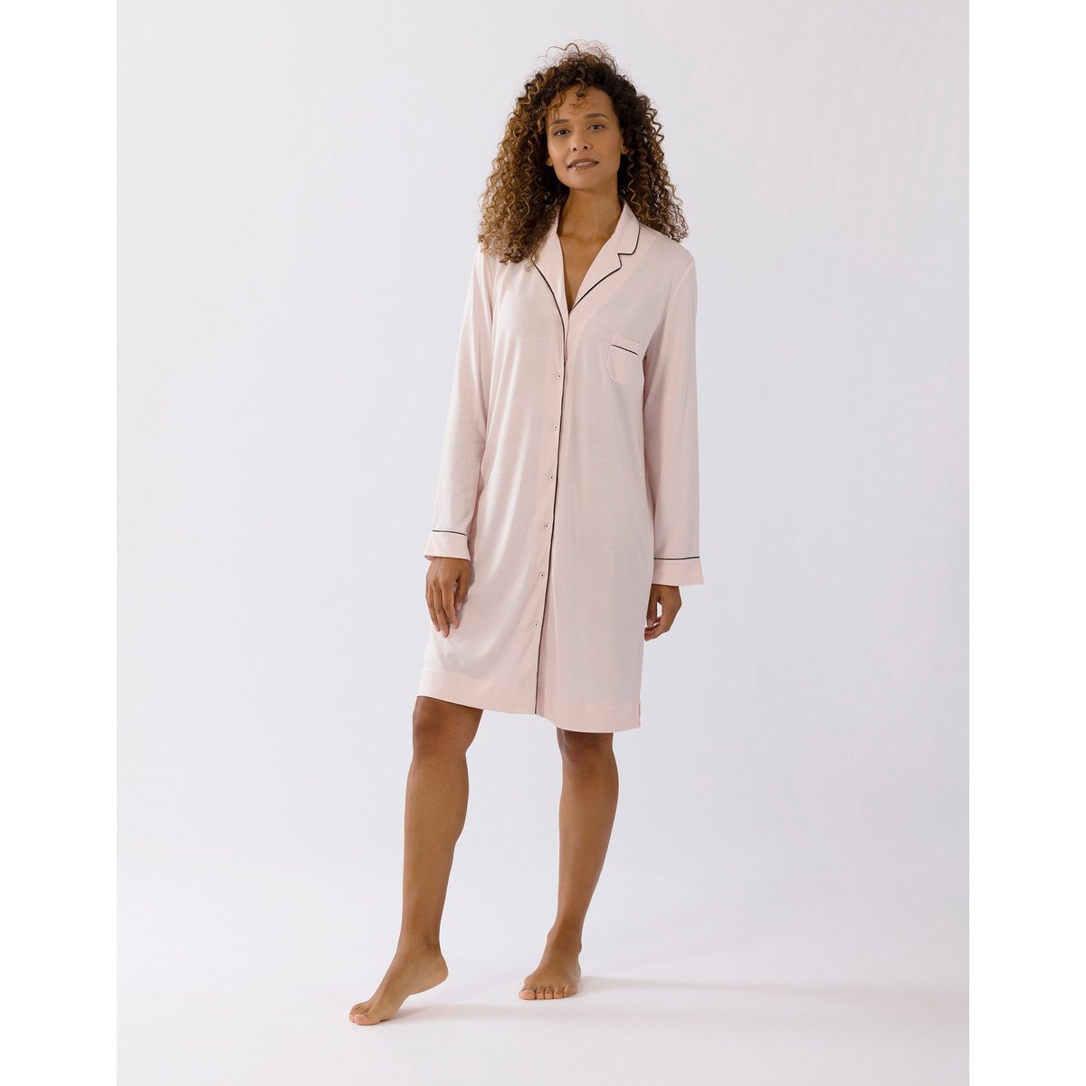 Liquette en coton modal LES INTEMPORELLES A05 bois de rose, LE CHAT