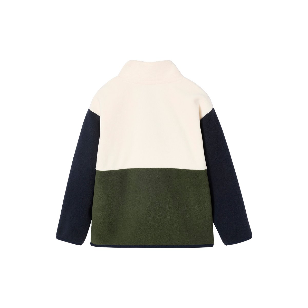 Sweat polaire manches longues vert, VERTBAUDET