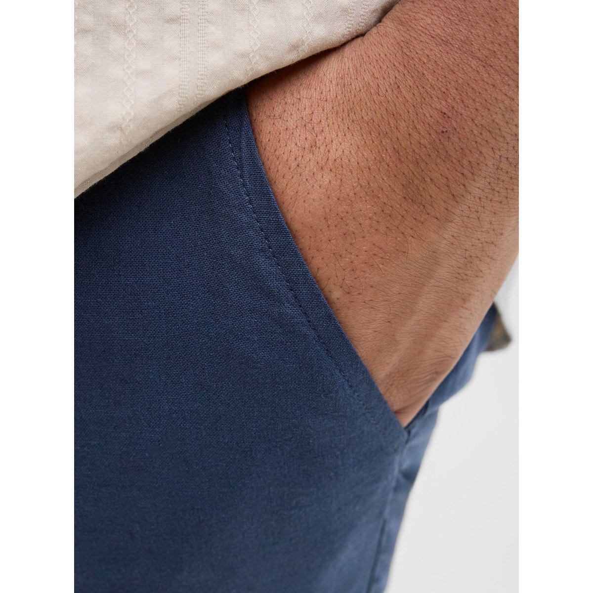Short Chino navy blazer, JACK & JONES