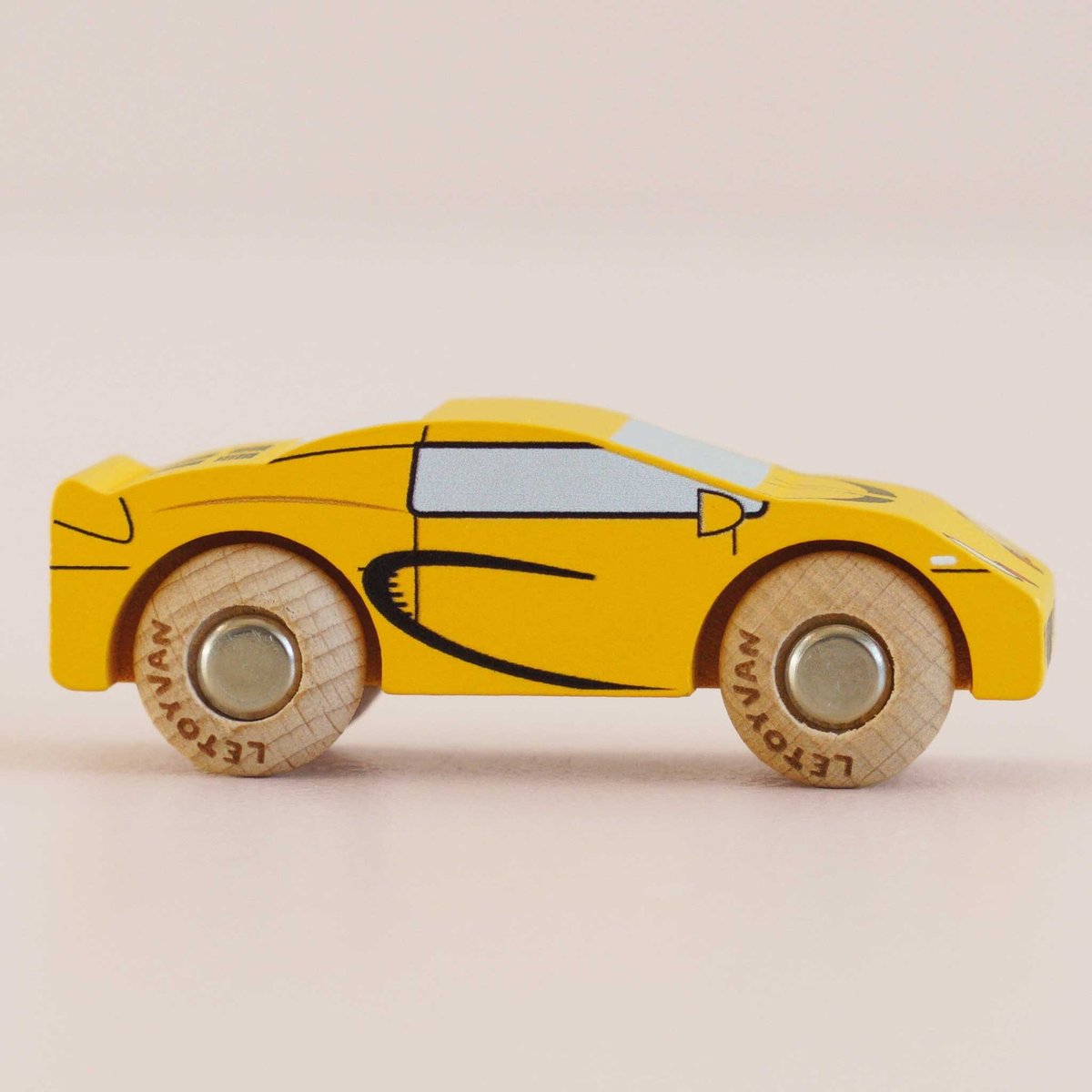 Voiture Louis No 19 jaune, LE TOY VAN