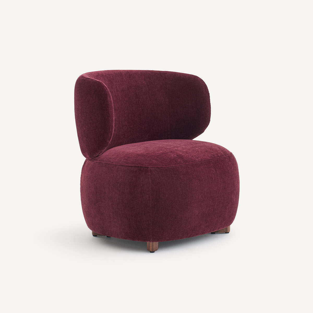 Chauffeuse en velours, MODALIE rouge bordeaux, EMMANUEL GALLINA X AM.PM