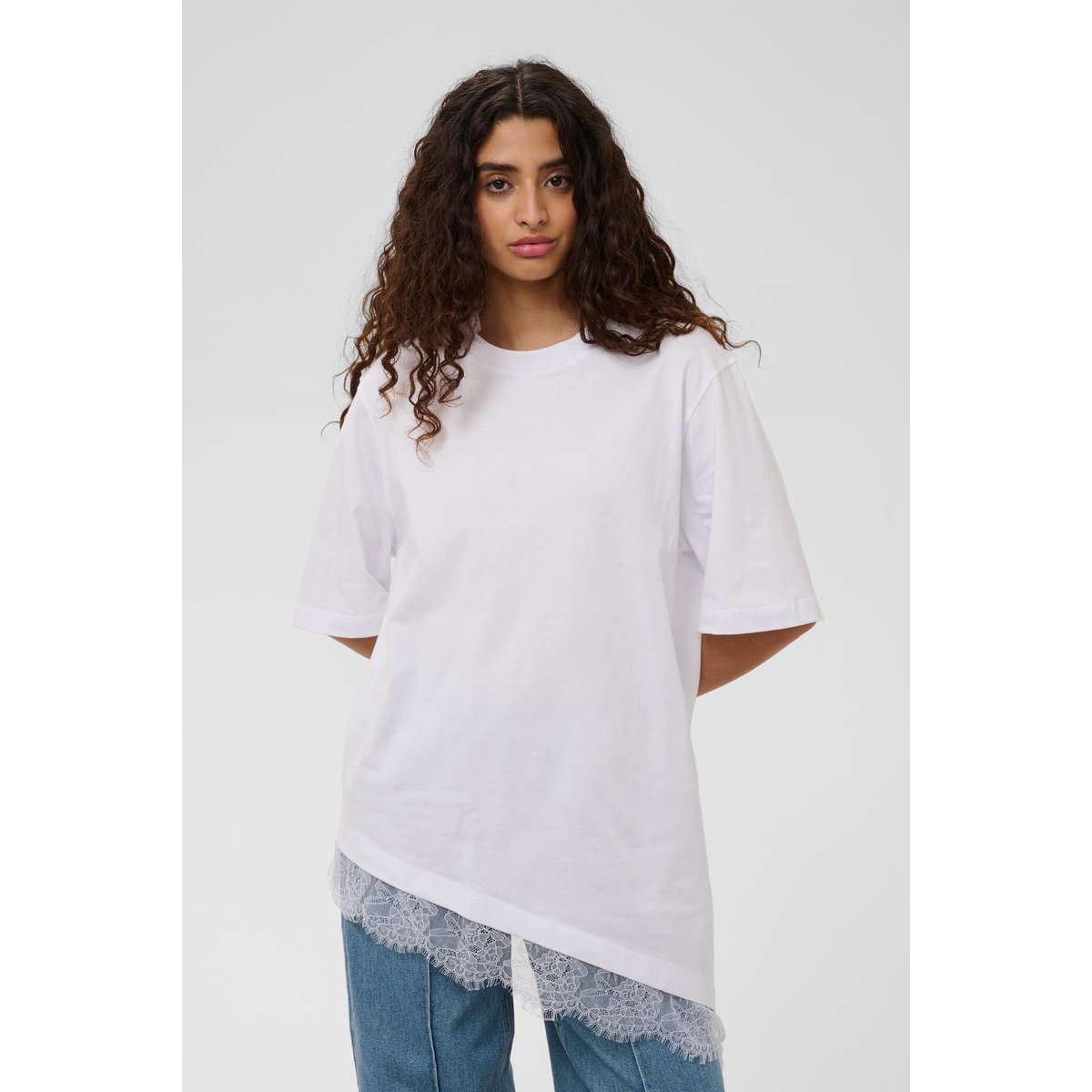 T-shirt blanc bright white, SOAKED IN LUXURY
