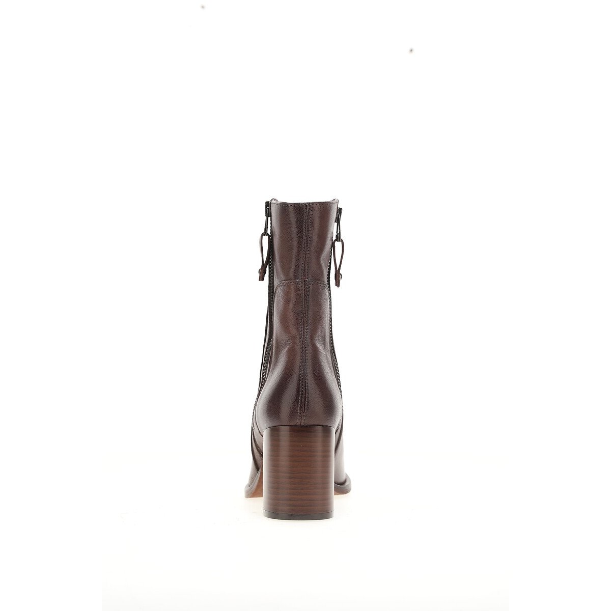 Botas em pele ultrassuave chocolate, MJUS
