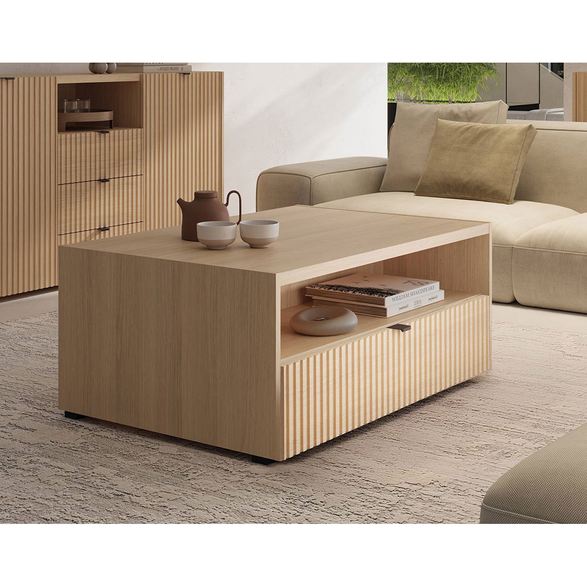Table basse - JUDY bois, BEST MOBILIER