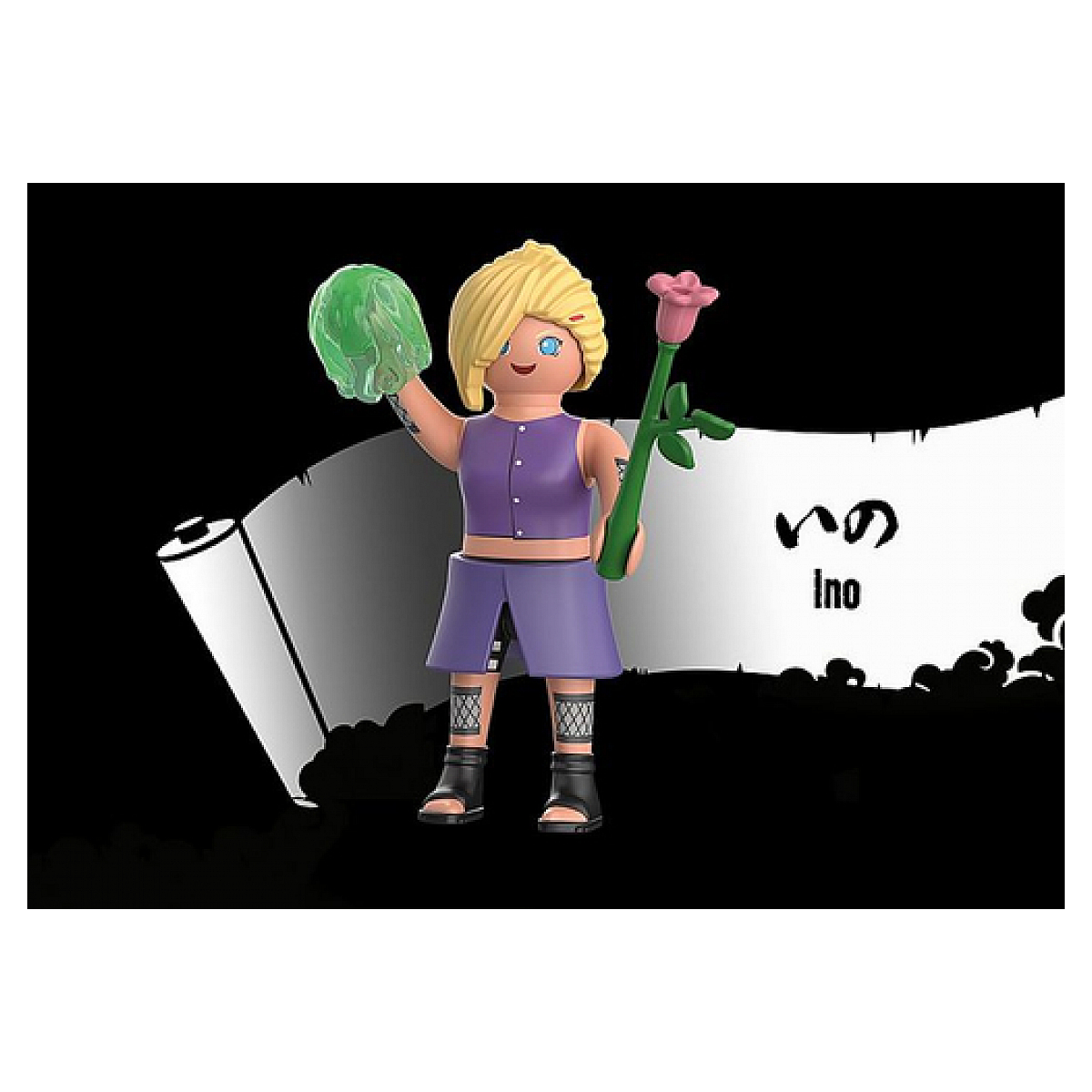 71221 Personnage naruto Ino orange, PLAYMOBIL