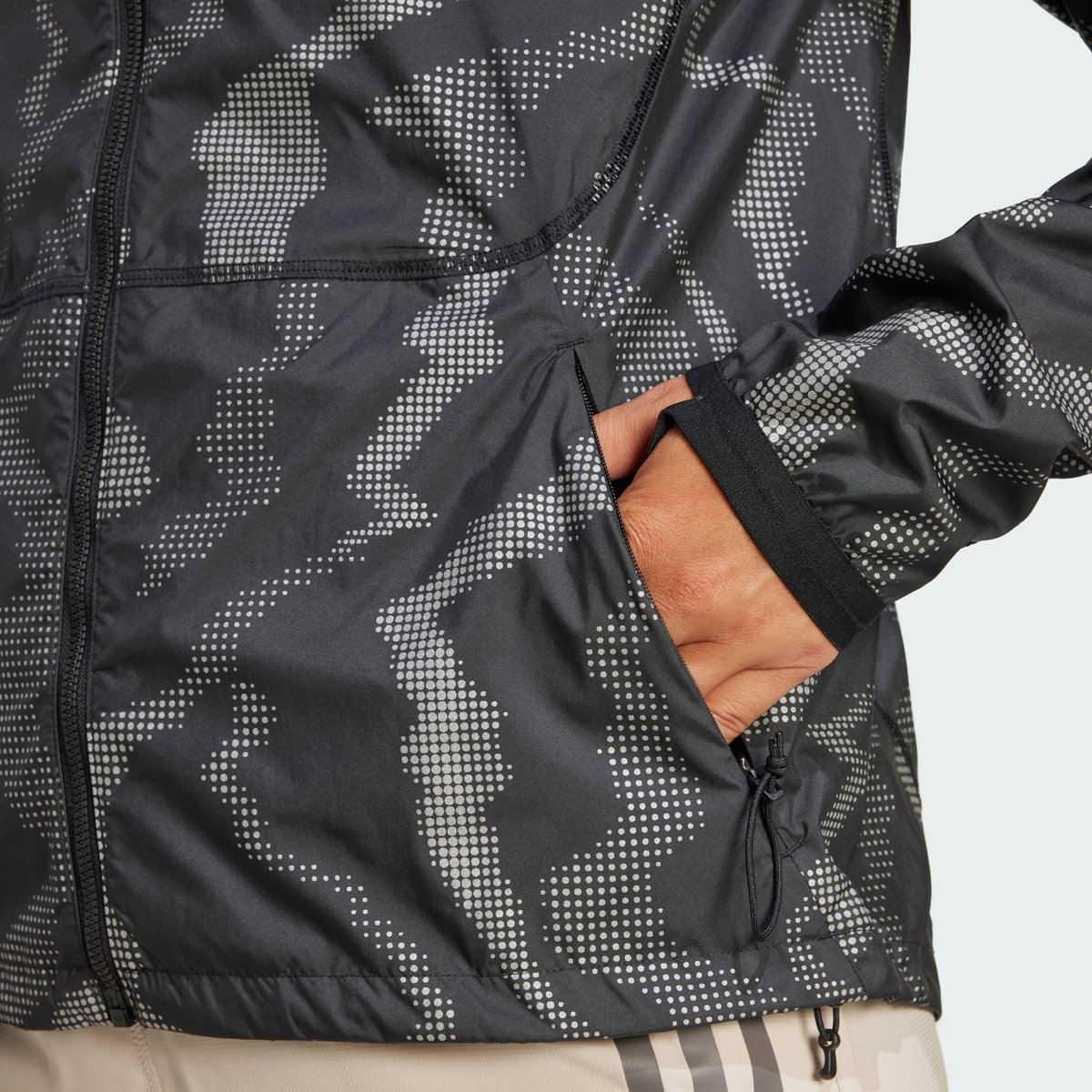 Veste Ultimate Wind.rdy Veste Ultimate Wind.rdy black / reflective silver, adidas Performance